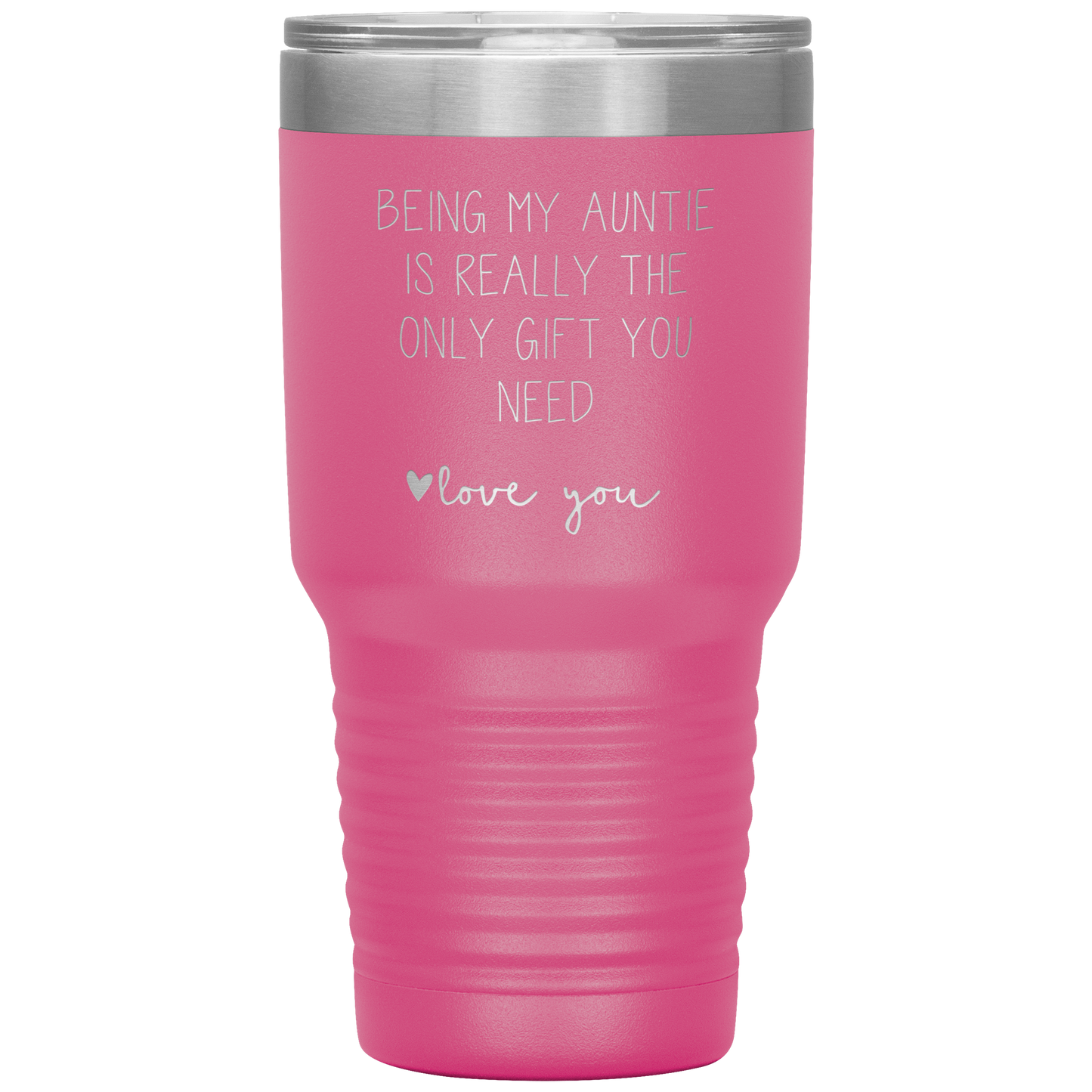 Auntie Tumbler, Auntie Gifts, Travel Coffee Mug, Birthday Gifts for Men and Women