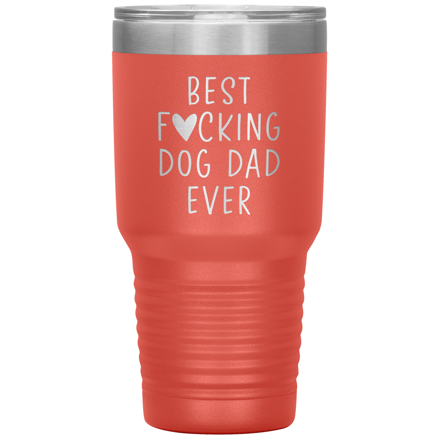 Dog Dad Tumbler, Dog Dad Gifts, Travel Coffee Mug, Birthday Gifts for Men and Women