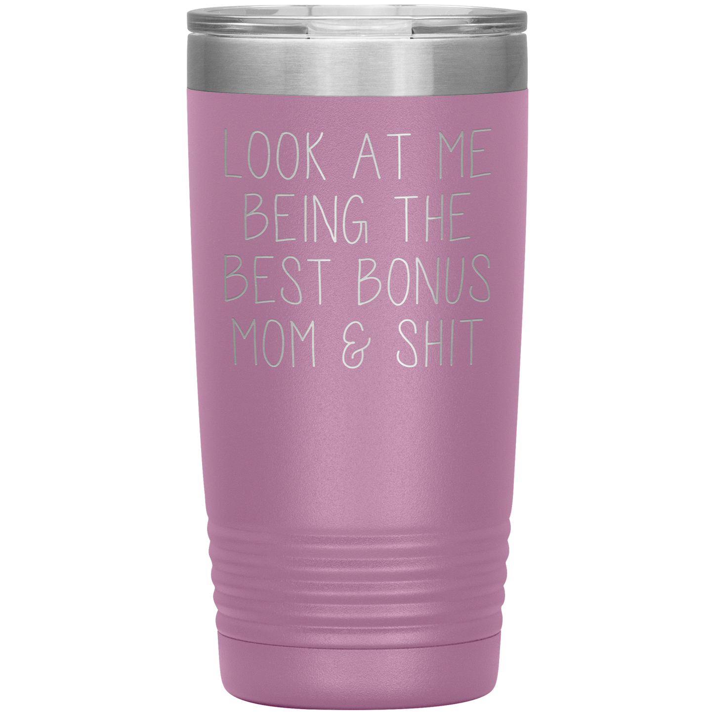 Bonus Mom Tumbler, Step Mom Gifts, Stepmom Coffee Mug, Birthday Gifts for Men and Women