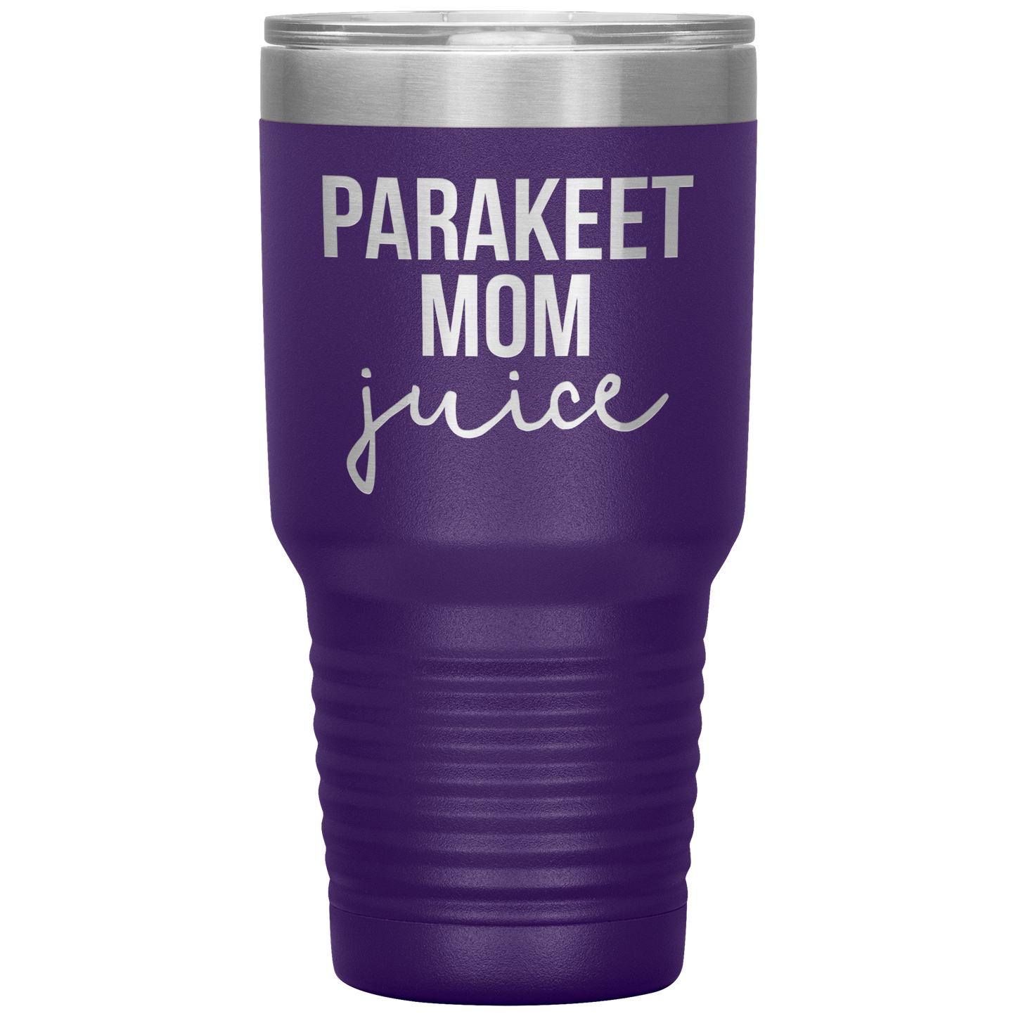 Parakeet Mom Tumbler, Parakeet Mom Gifts, Travel Coffee Mug, Birthday Gifts for Men and Women