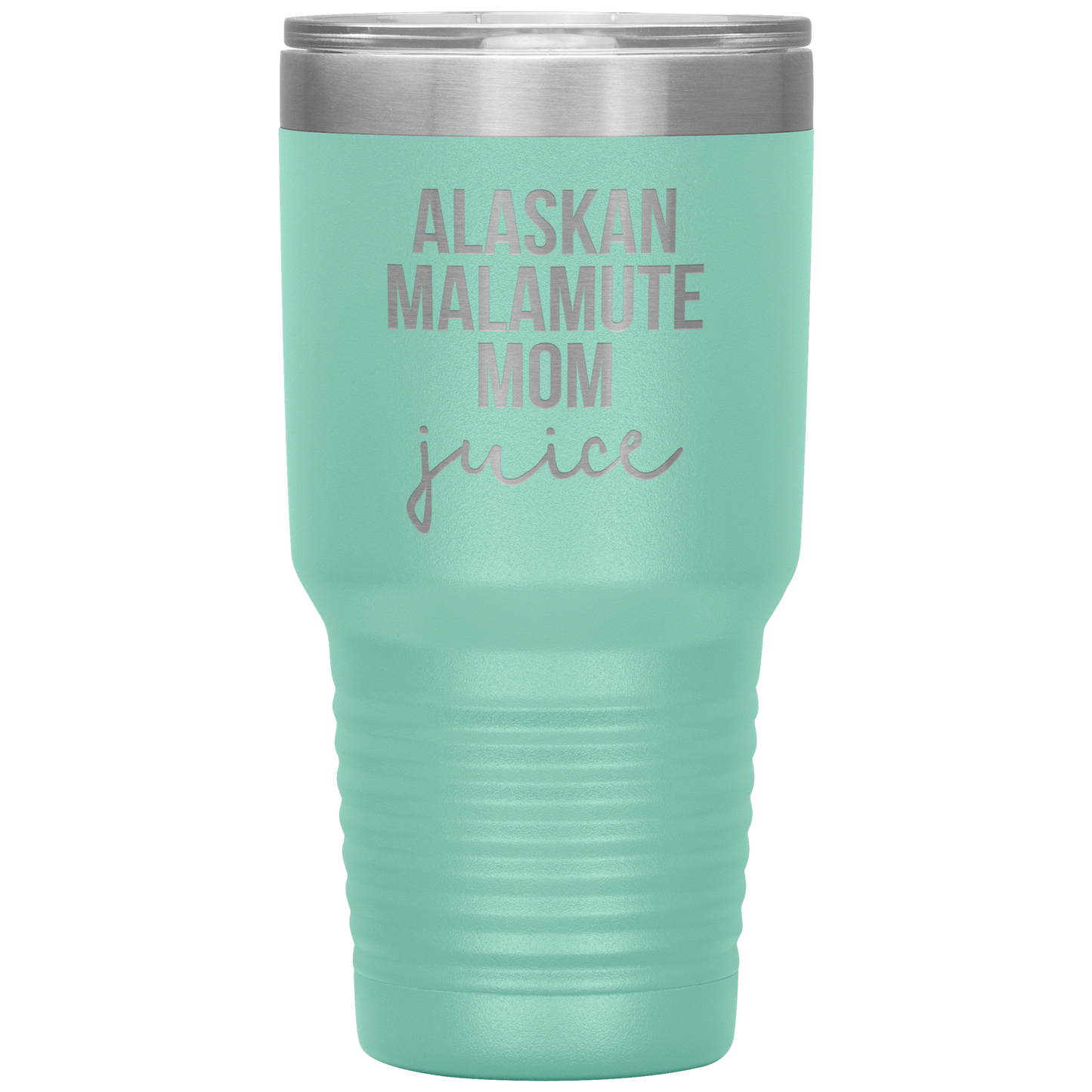 Alaskan Malamute Mom Tumbler, Funny Travel Coffee Mug, Birthday Gifts for Men and Women