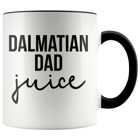 Dalmatian Dad Gifts, Coffee Mug, Two Tone Accent Cup, Birthday Gift for Men and Women