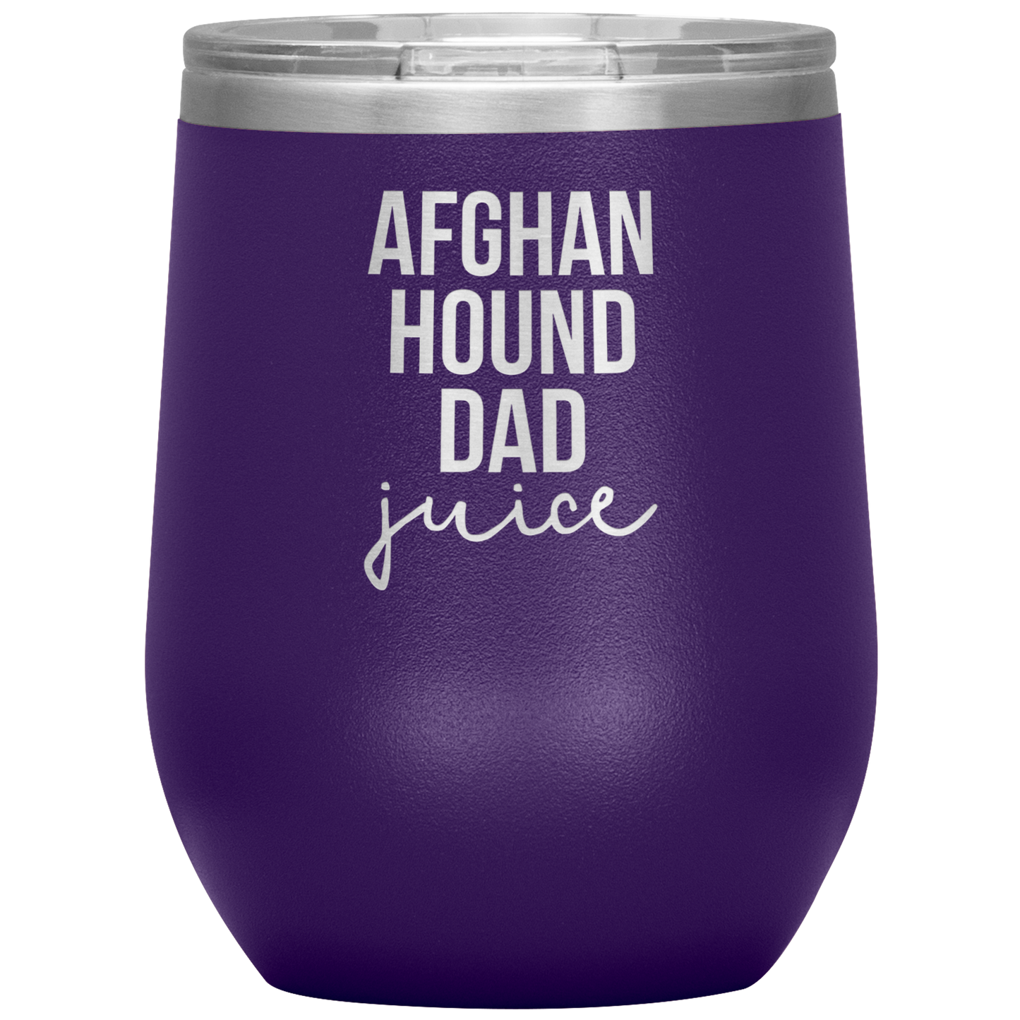 Afghan Hound Dad Wine Tumbler, Funny Travel Wine Cup, Birthday Gifts for Men and Women