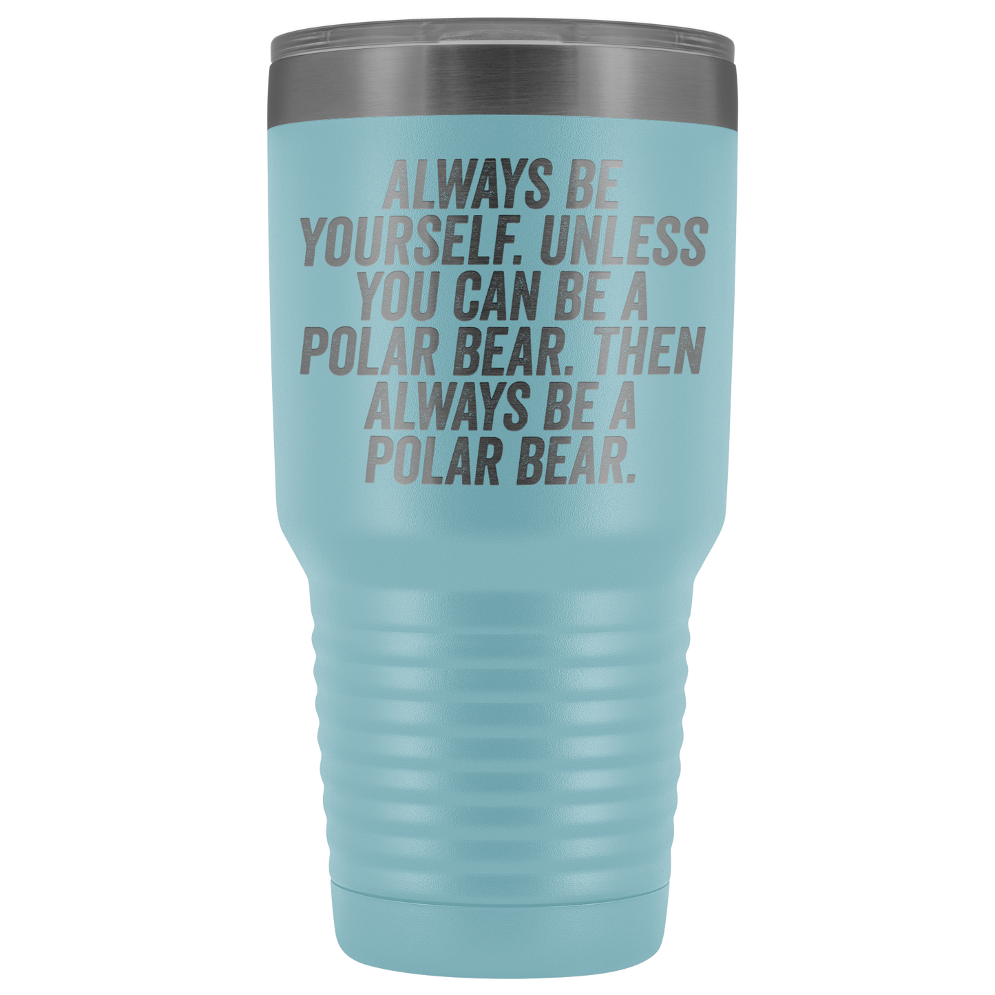 Tumbler Polar Bear Dons Polar Bear, Mug de l'ours polaire