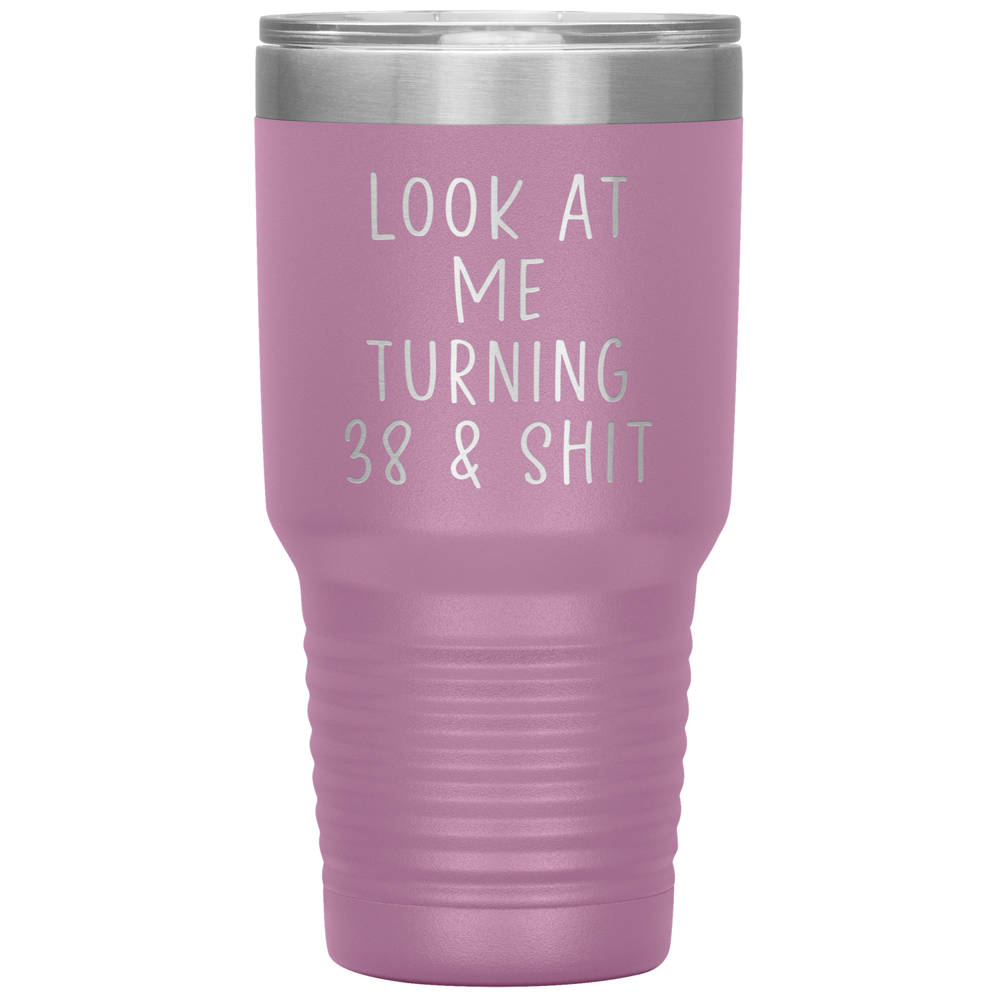 38th Birthday Tumbler, 38th Birthday Gifts, Travel Coffee Mug, Birthday Gifts for Men and Women