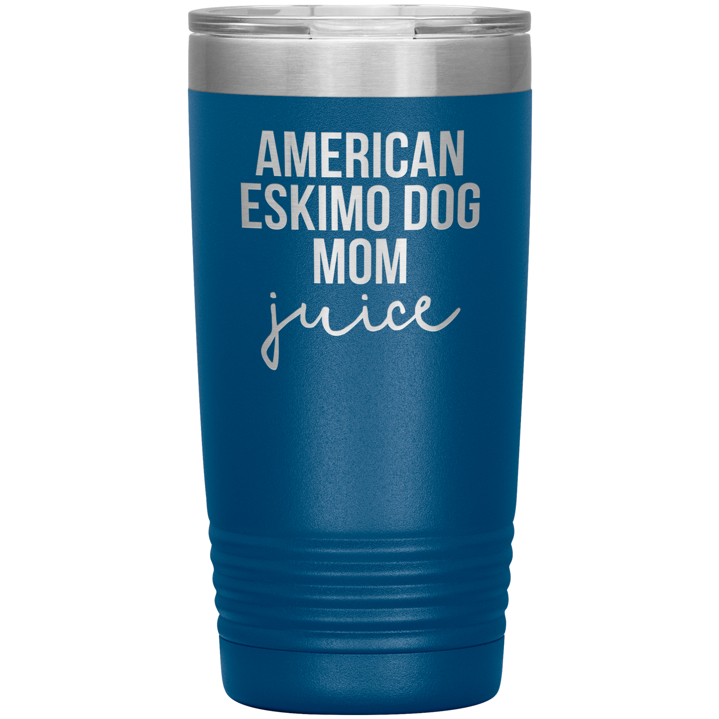 American Eskimo Dog Mom Tumbler, Funny Travel Coffee Mug, Birthday Gifts for Men and Women