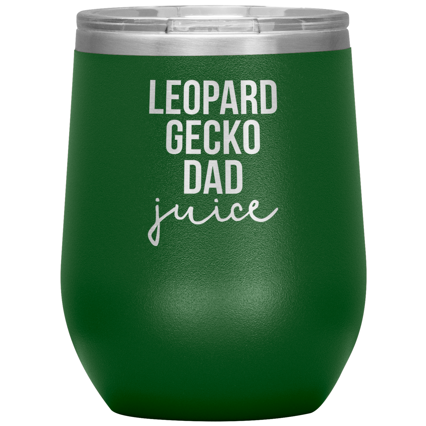 Leopard Gecko Dad Wine Tumbler, Leopard Gecko Dad Gifts, Travel Wine Cup, Birthday Gifts for Men and Women