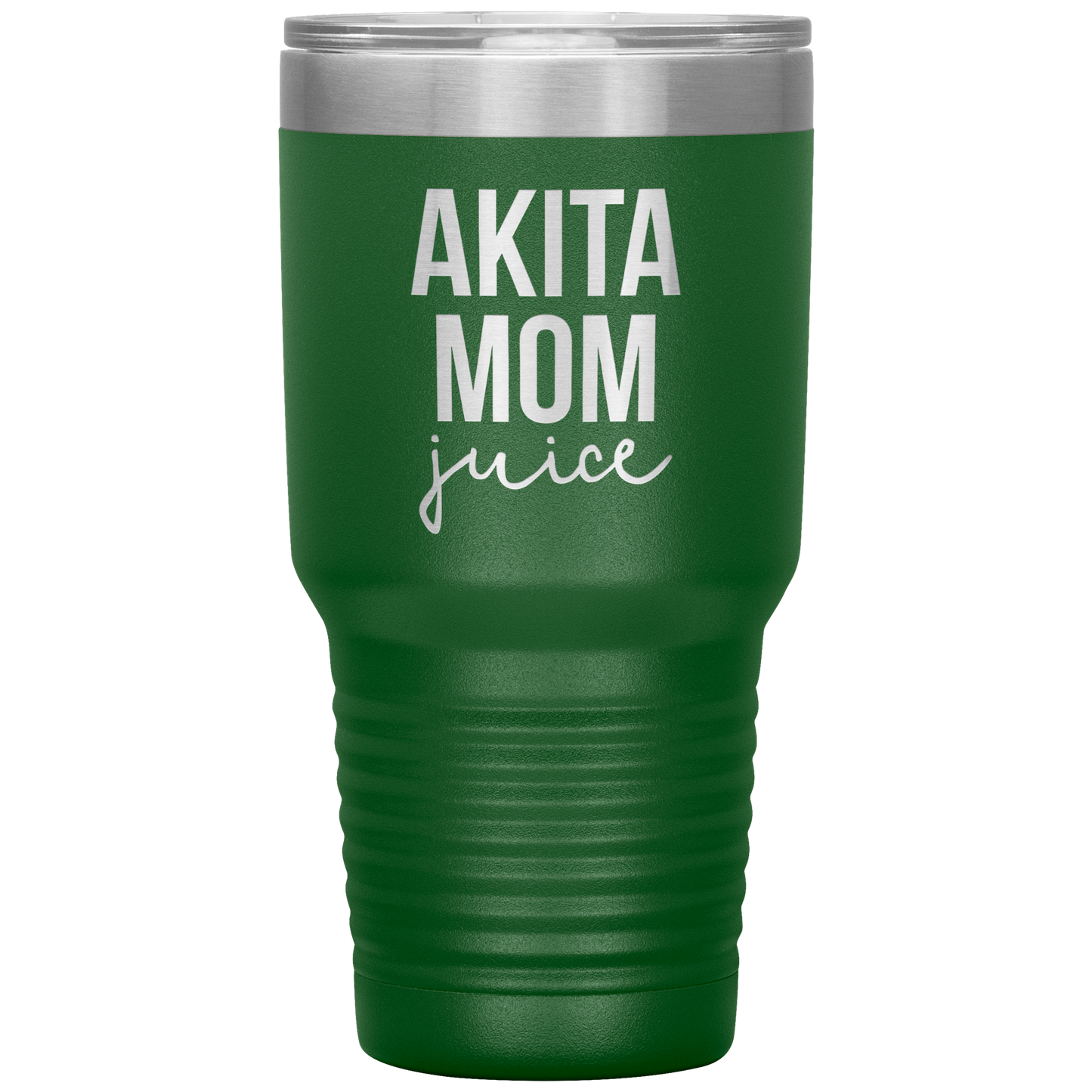 Akita Mom Tumbler, Funny Travel Coffee Mug, Birthday Gifts for Men and Women