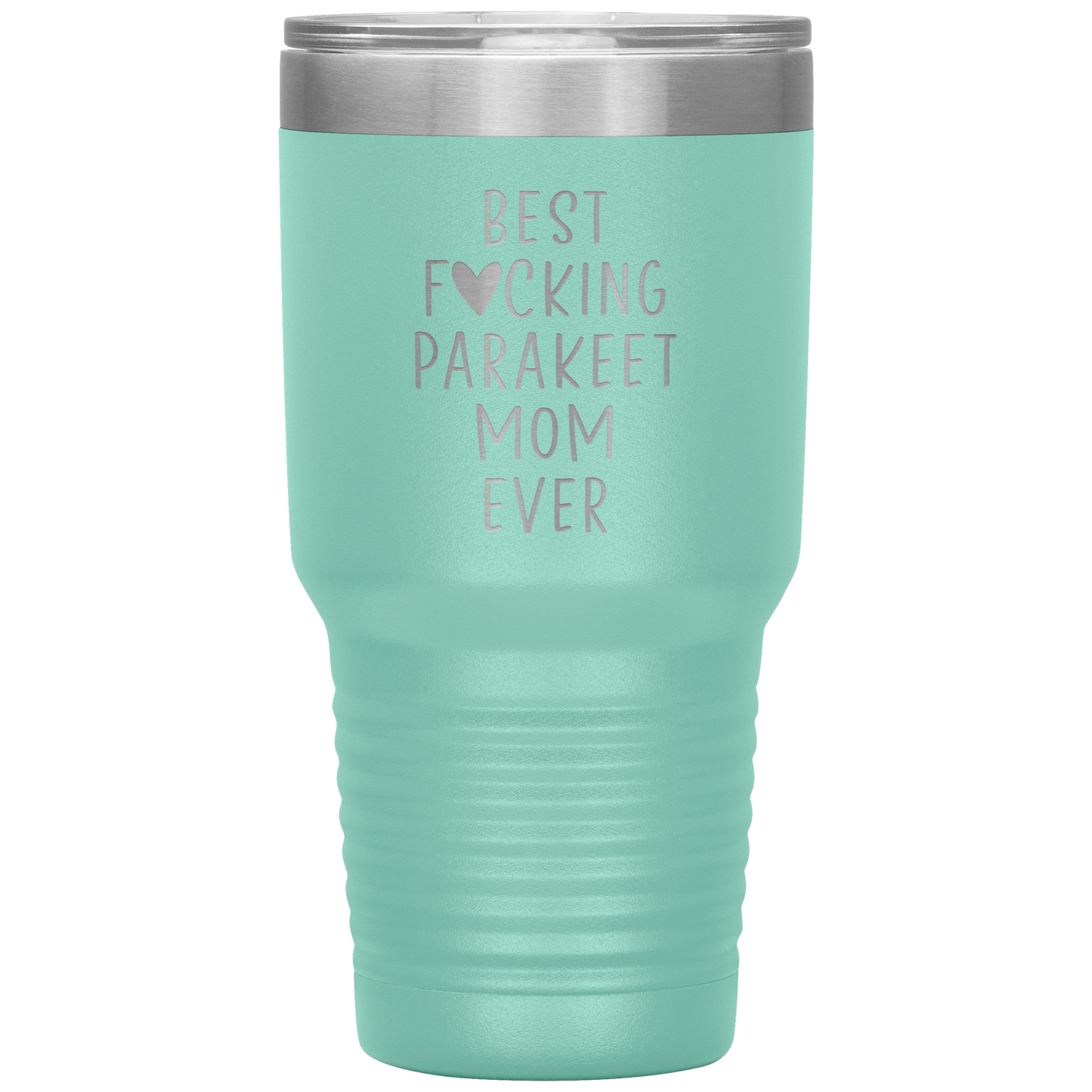 Parakeet Mom Tumbler, Parakeet Mom Gifts, Travel Coffee Mug, Birthday Gifts for Men and Women