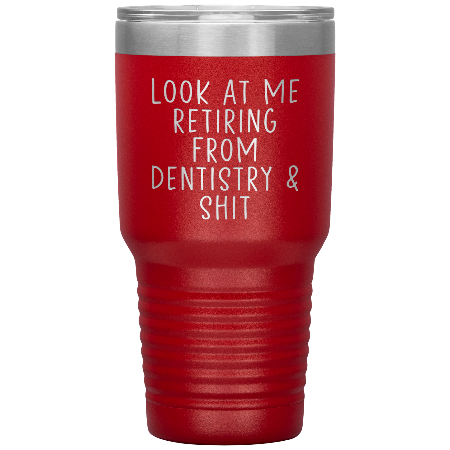 Dentist Retirement Tumbler, Dentist Retirement Gifts, Travel Coffee Mug, Birthday Gifts for Men and Women