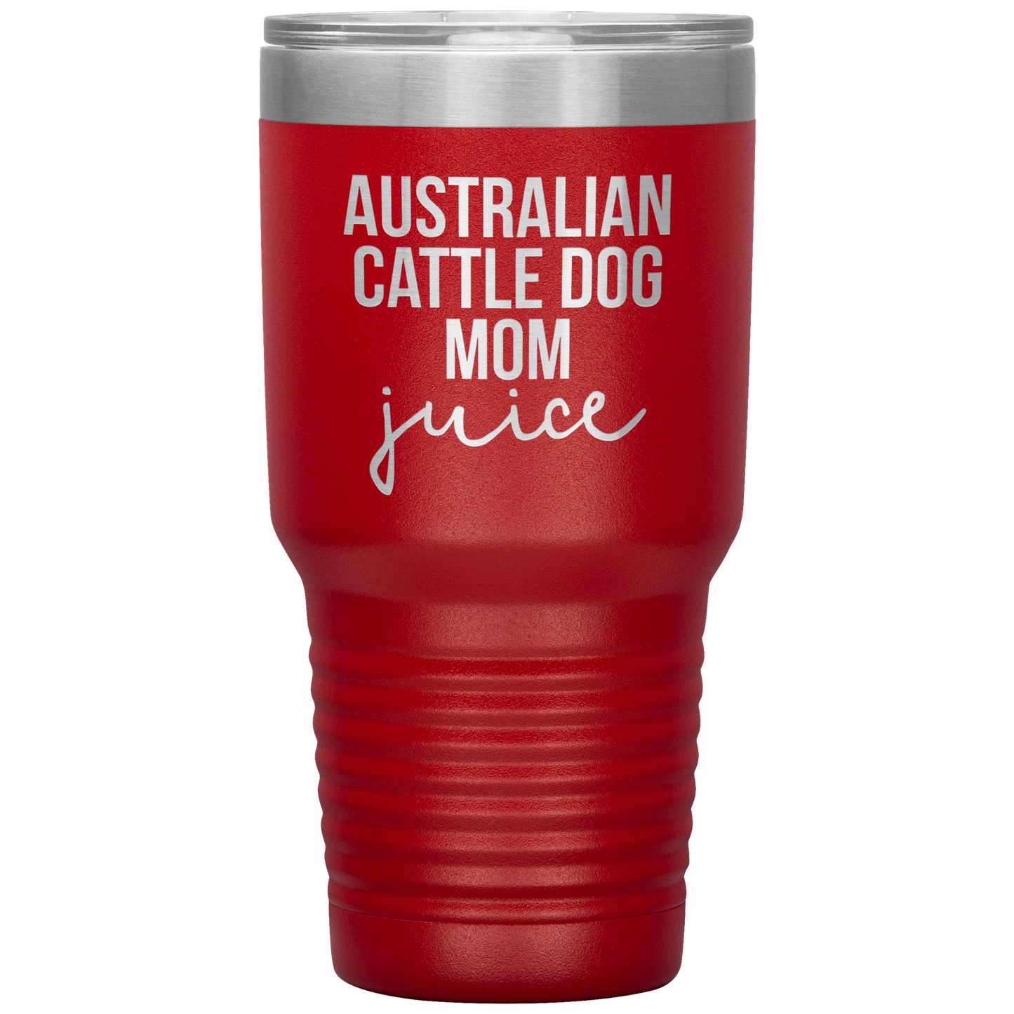 Australian Cattle Dog Mom Tumbler, Funny Travel Coffee Mug, Birthday Gifts for Men and Women