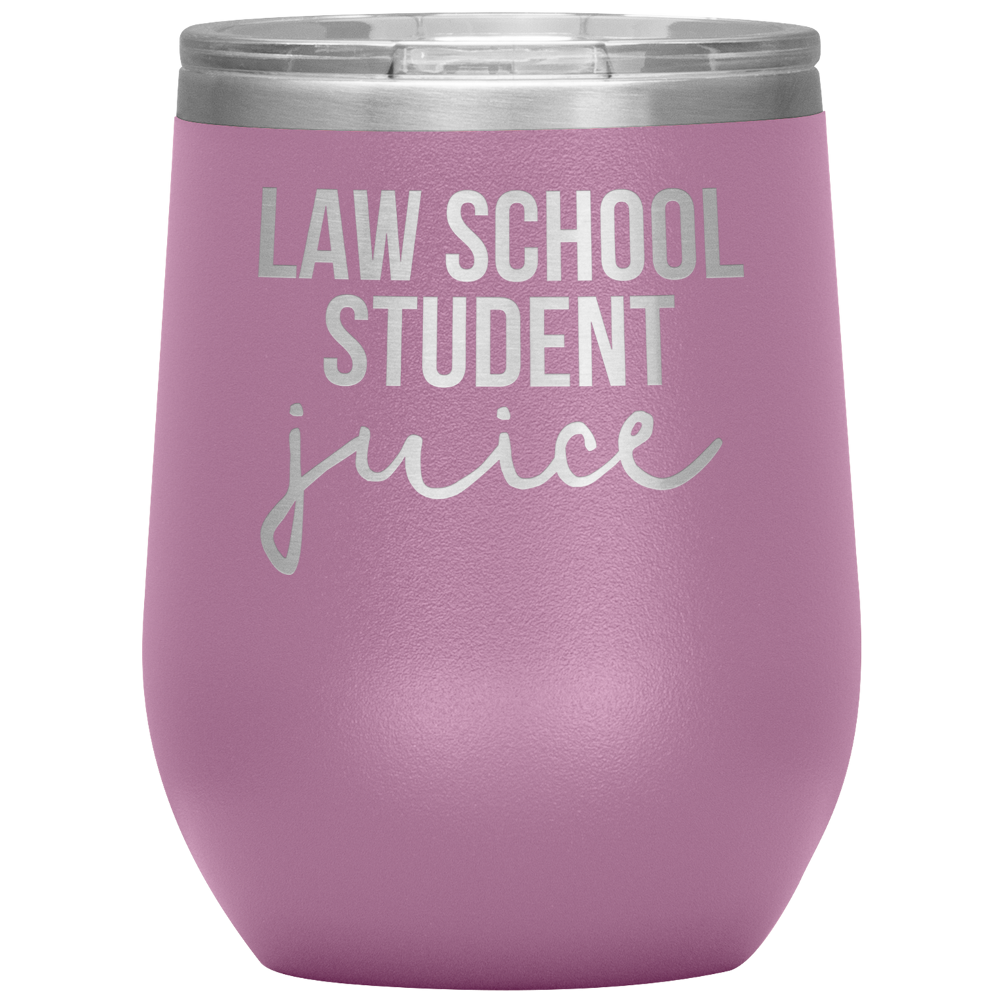 Law School Student Wine Tumbler, Law School Student Gifts, Travel Wine Cup, Birthday Gifts for Men and Women