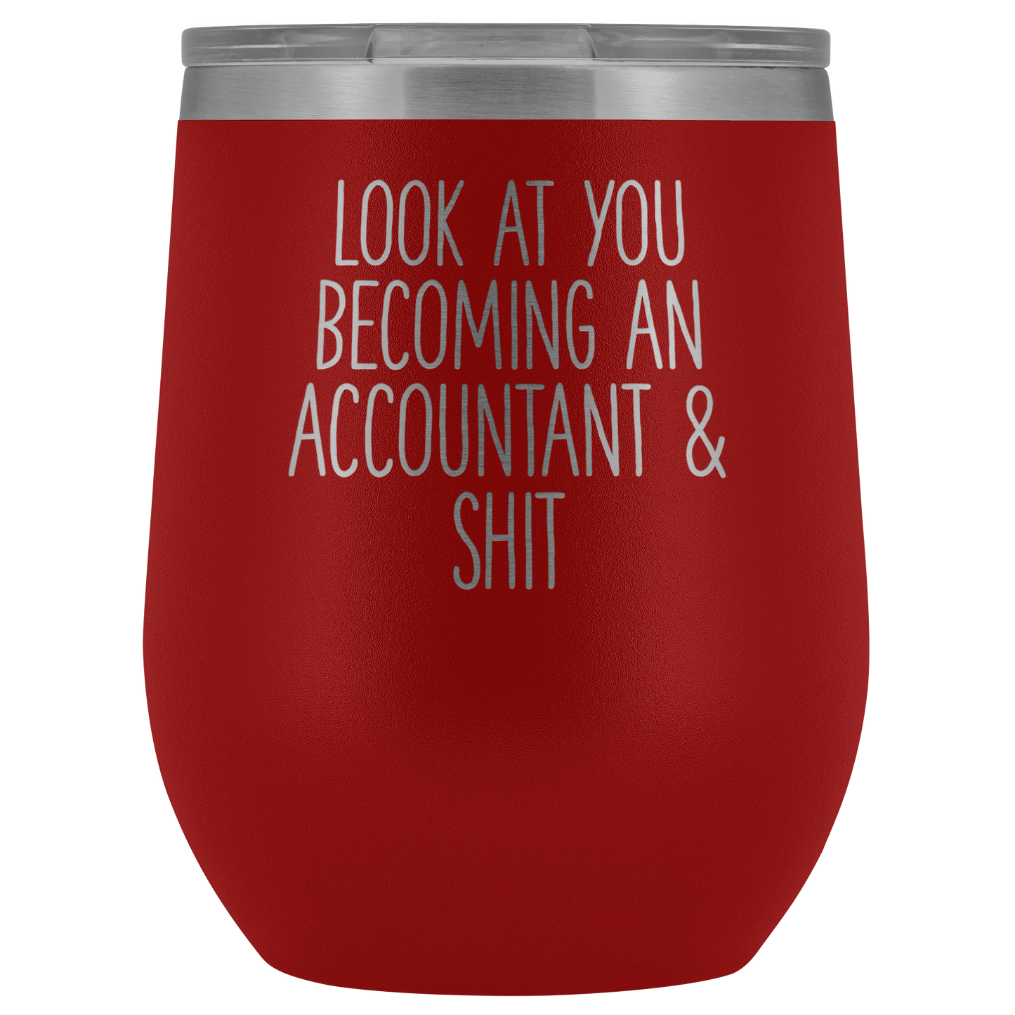 ACCOUNTANT WINE TUMBLER Funny Tax Accountant Gift cpa Maman et Papa Mug Meilleure Coupe d'amis Soeur Birthday Gifts Brother Cup