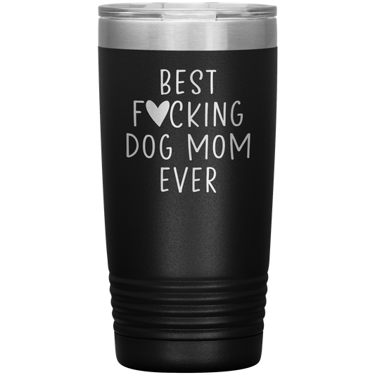 Dog Mom Tumbler, Dog Mom Gifts, Travel Coffee Mug, Birthday Gifts for Men and Women