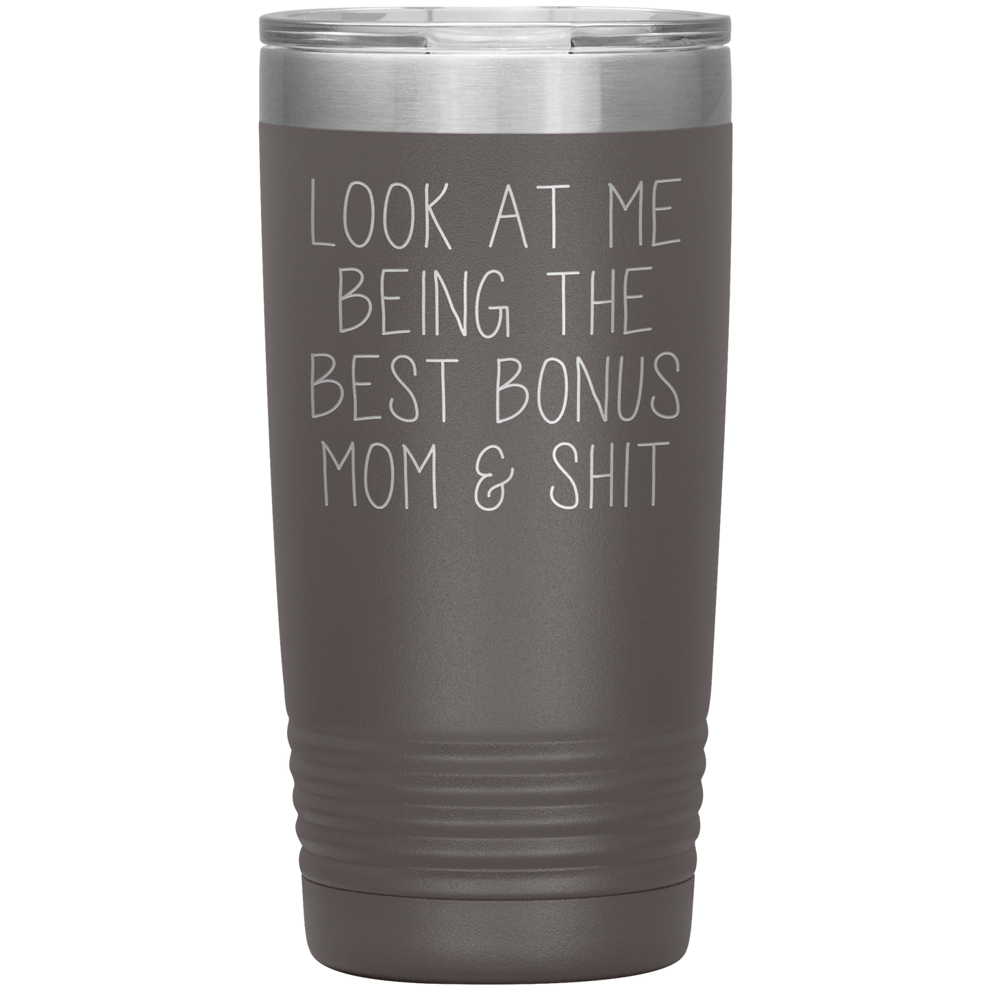 Bonus Mom Tumbler, Step Mom Gifts, Stepmom Coffee Mug, Birthday Gifts for Men and Women