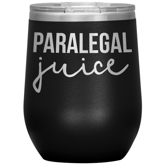 Paralegal Wine Tumbler, Paralegal Doni, Travel Wine Cup, Regali di compleanno per Uomini e Donne