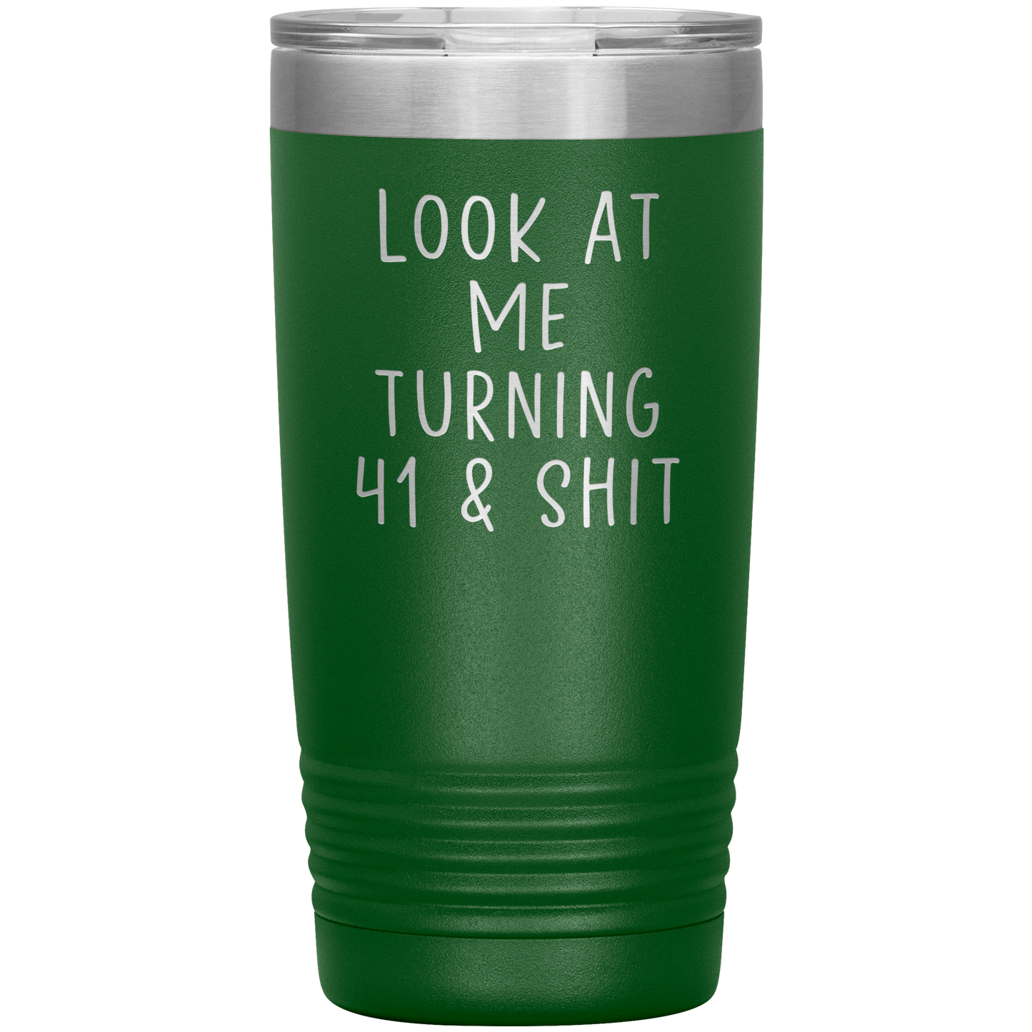 41st Birthday Tumbler, 41st Birthday Gifts, Travel Coffee Mug, Birthday Gifts for Men and Women