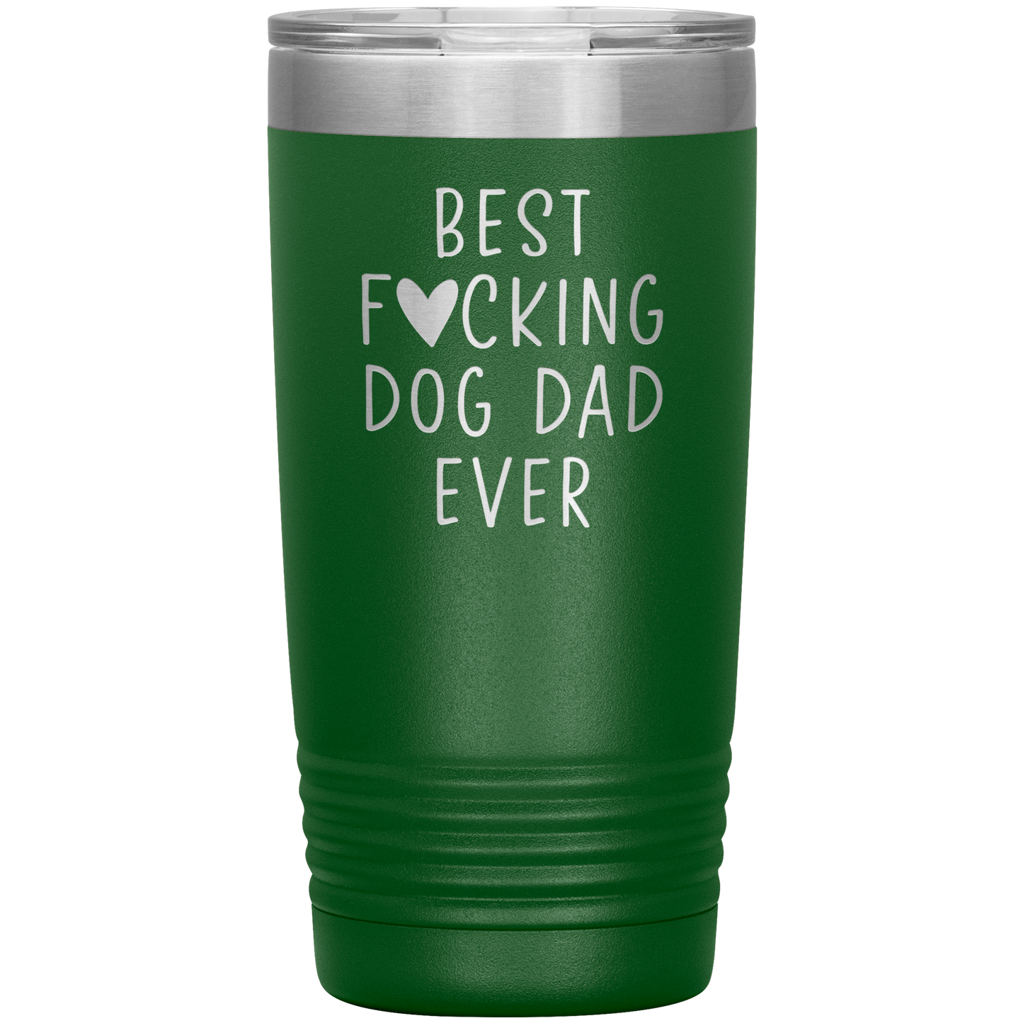 Dog Dad Tumbler, Dog Dad Gifts, Travel Coffee Mug, Birthday Gifts for Men and Women