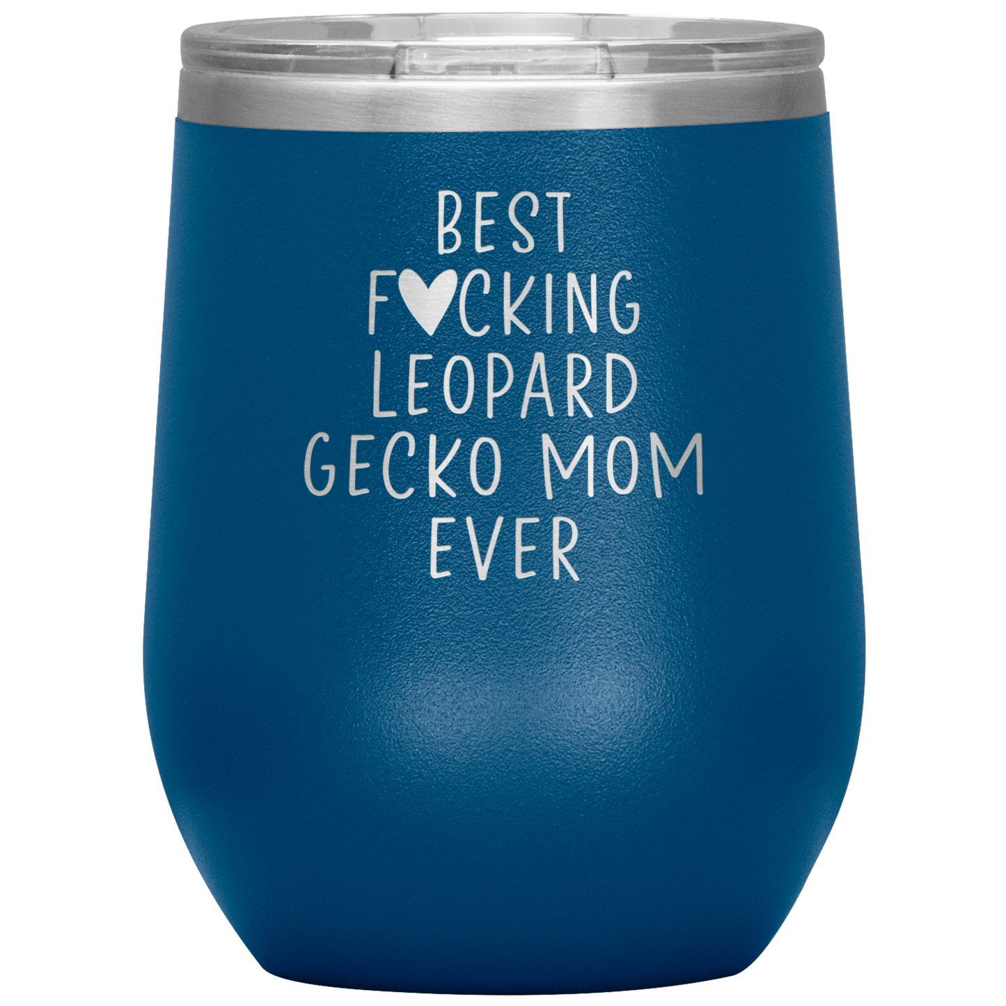 Leopard Gecko Mom Wine Tumbler, Leopard Gecko Mom Gifts, Travel Wine Cup, Birthday Gifts for Men and Women