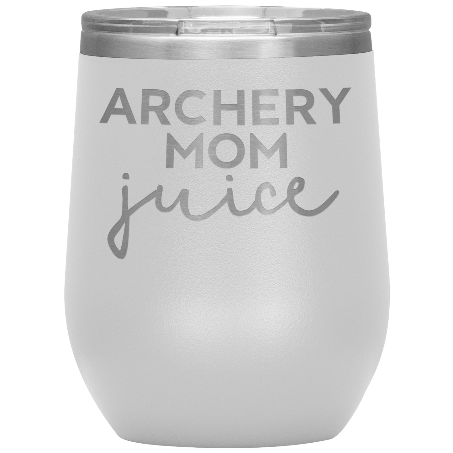 Archery Mom Wine Tumbler, Archery Mom Gifts, Archery Mom Wine Cup, Presentes de Aniversário para Homens e Mulheres