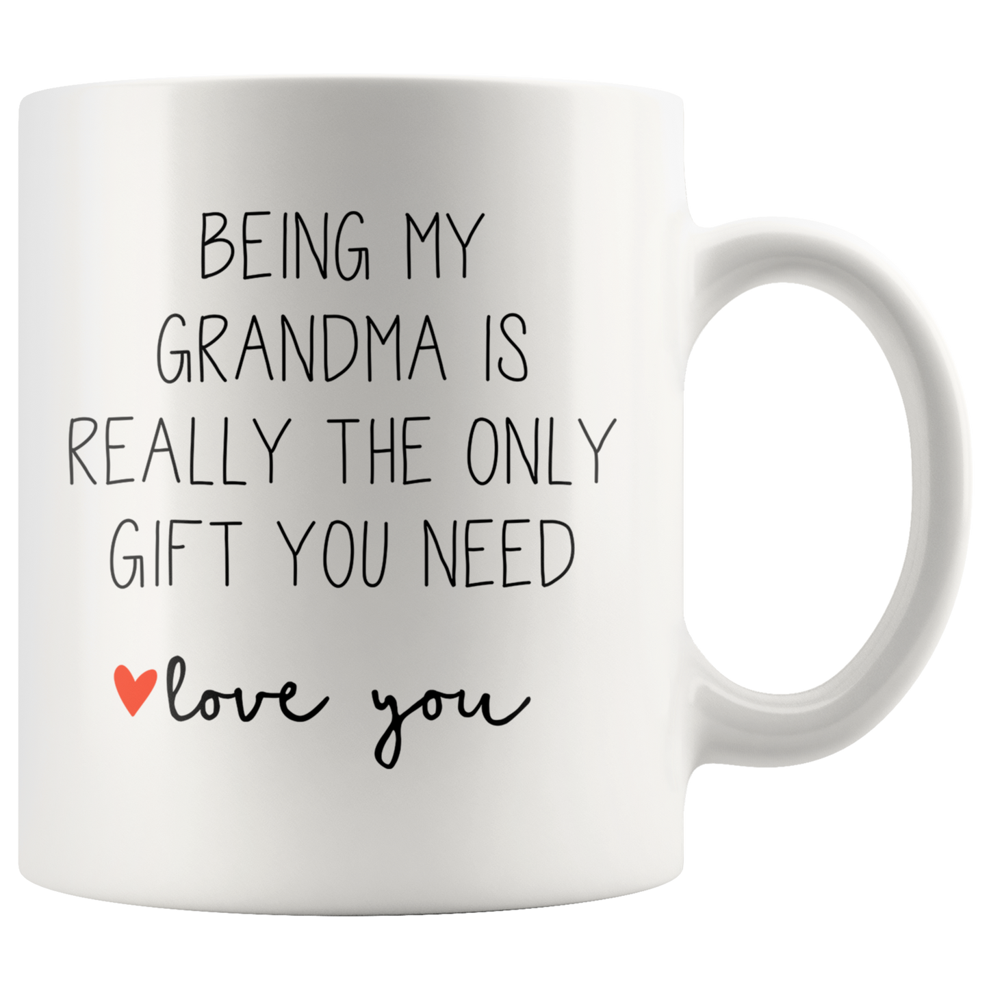 Grandma Gifts, Coffee Mug, Two Tone Accent Cup, Birthday Gift for Men and Women