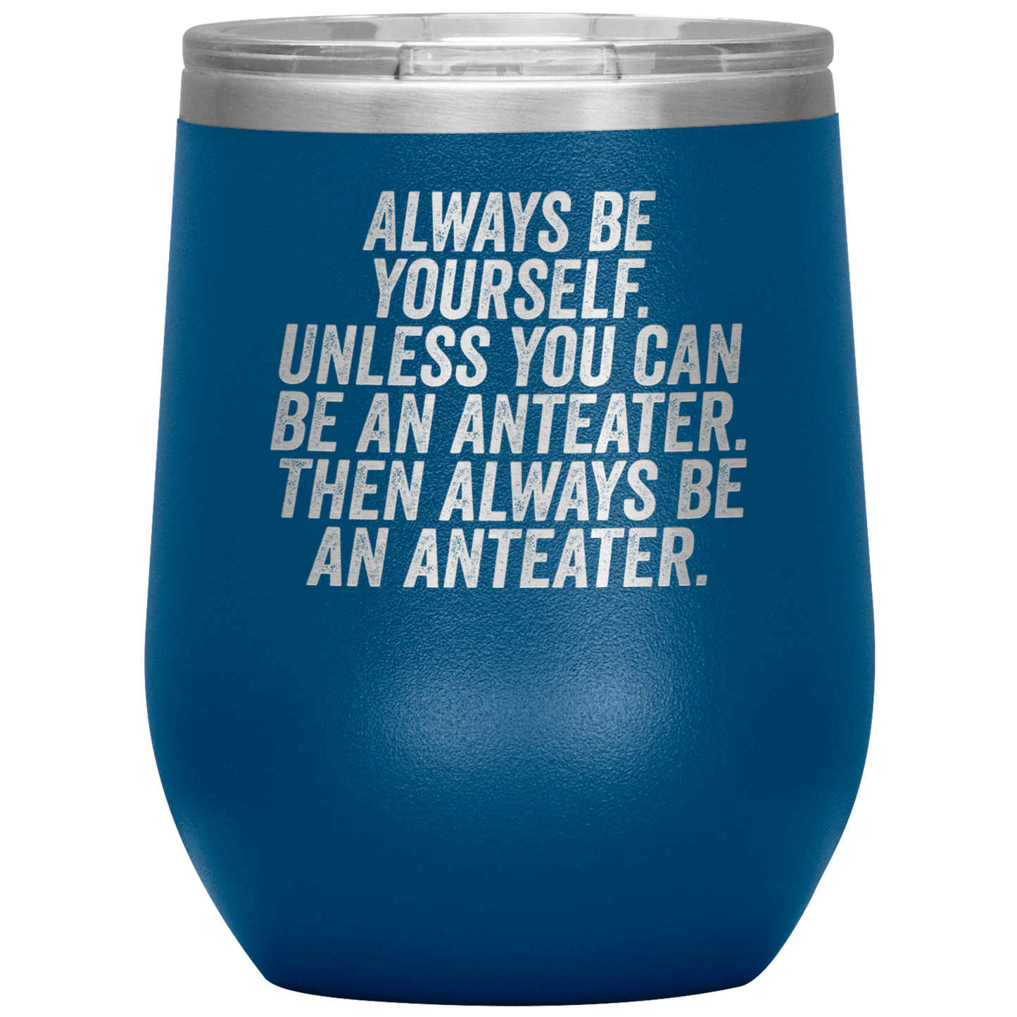 Anteater Wine Tumbler, Anteater Gifts, Travel Wine Cup, Birthday Gifts for Men and Women