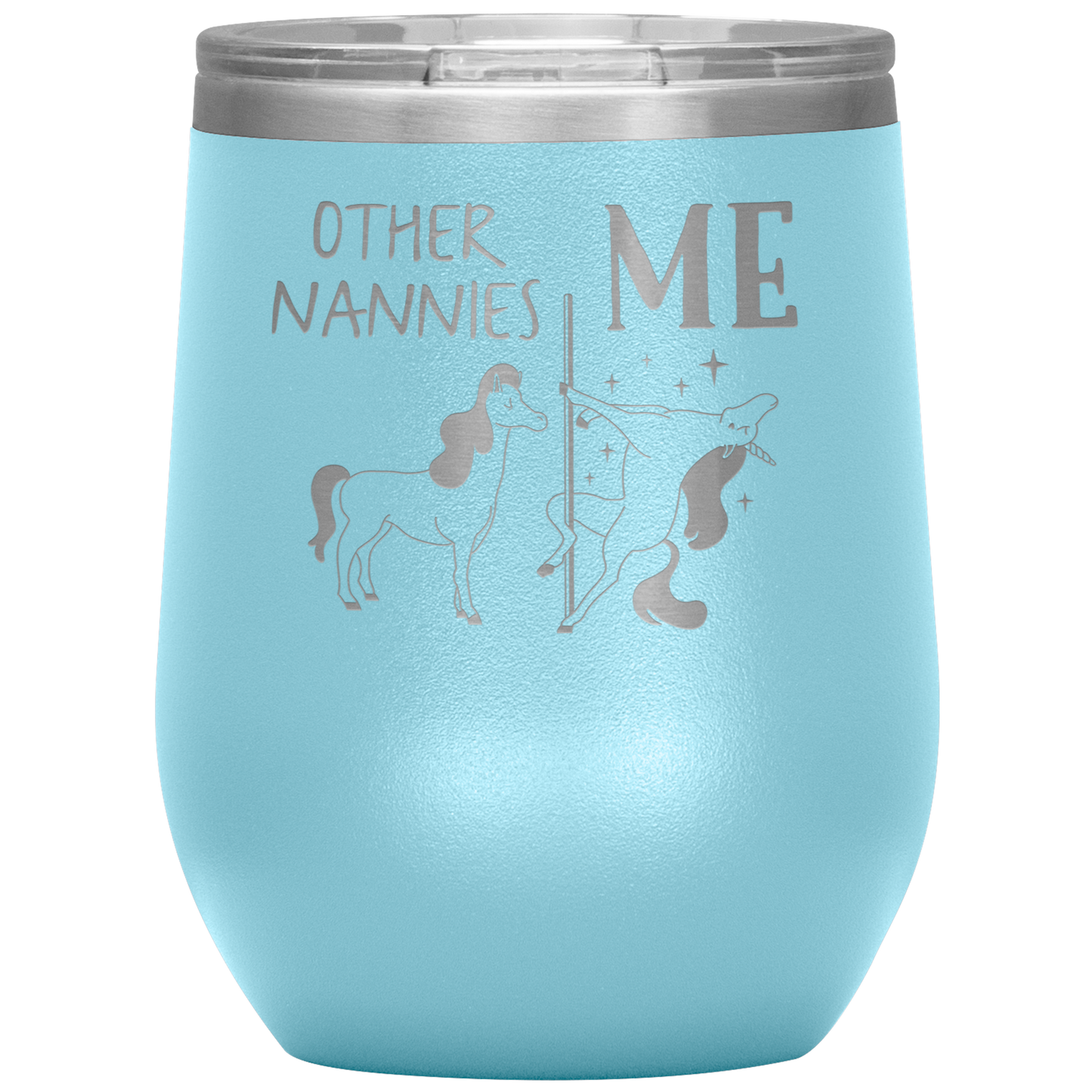 Nanny Wine Tumbler, Nanny Gifts, Travel Wine Cup, Birthday Gifts for Men and Women