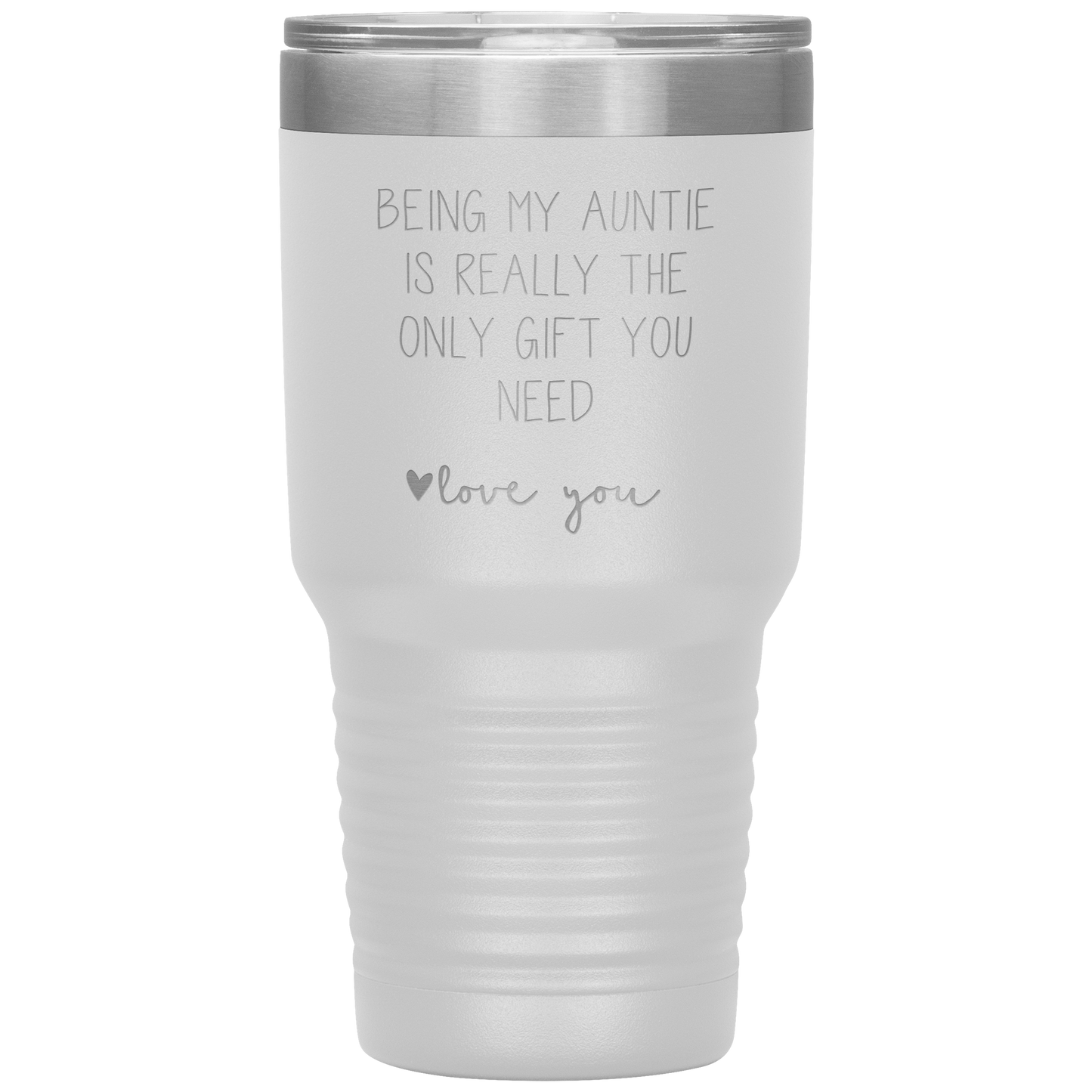 Auntie Tumbler, Auntie Gifts, Travel Coffee Mug, Birthday Gifts for Men and Women