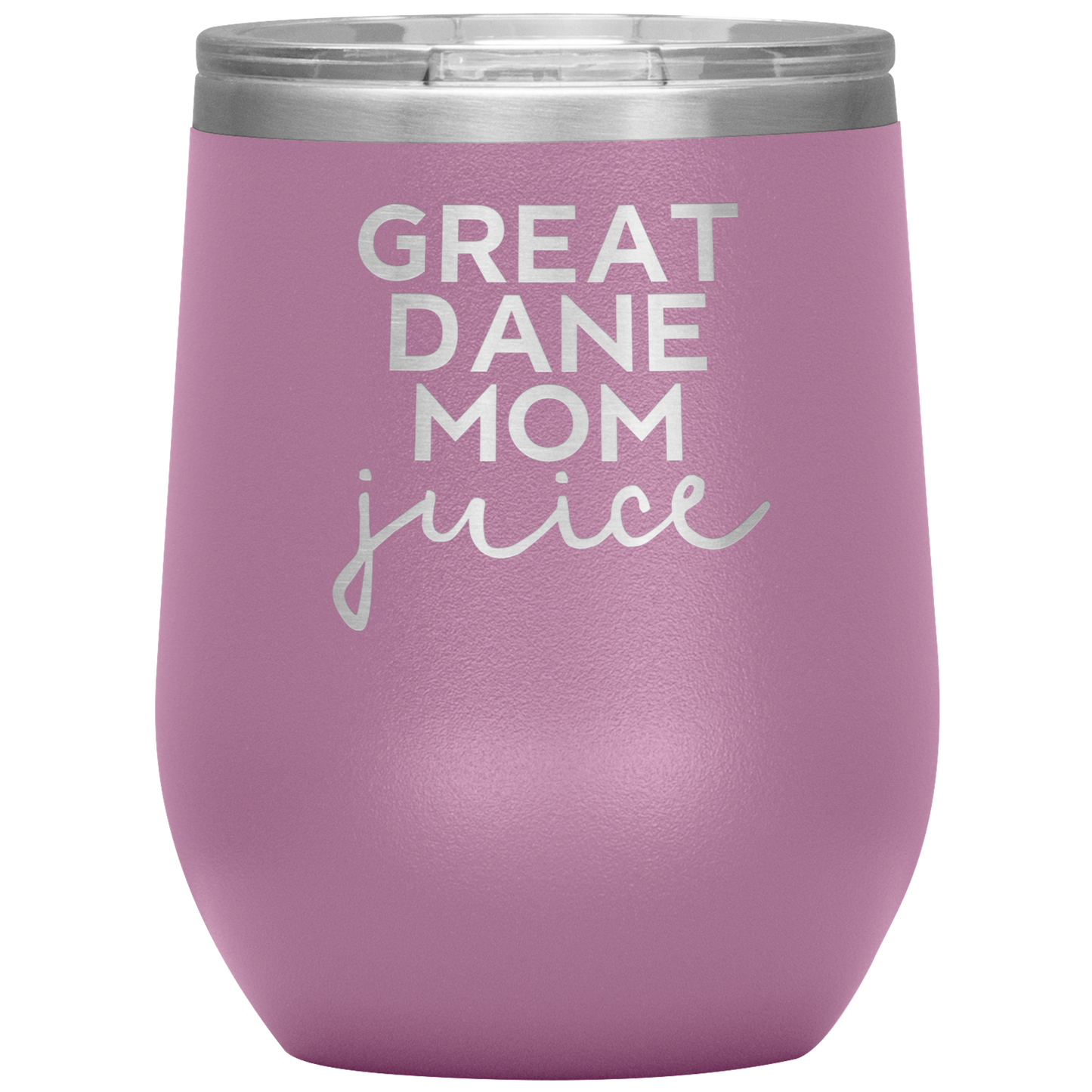 Great Dane Mom Wine Tumbler, Great Dane Mom Gifts, Travel Wine Cup, Birthday Gifts for Men and Women