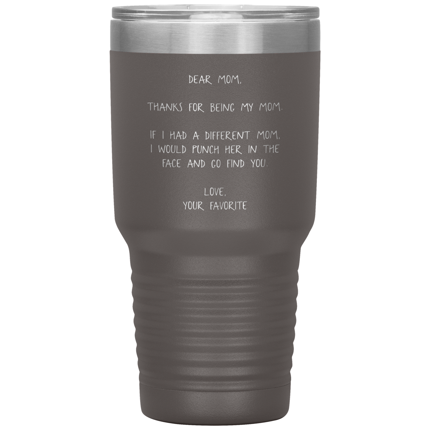 Mom Tumbler, Funny Travel Coffee Mug, Birthday Gifts for Men and Women