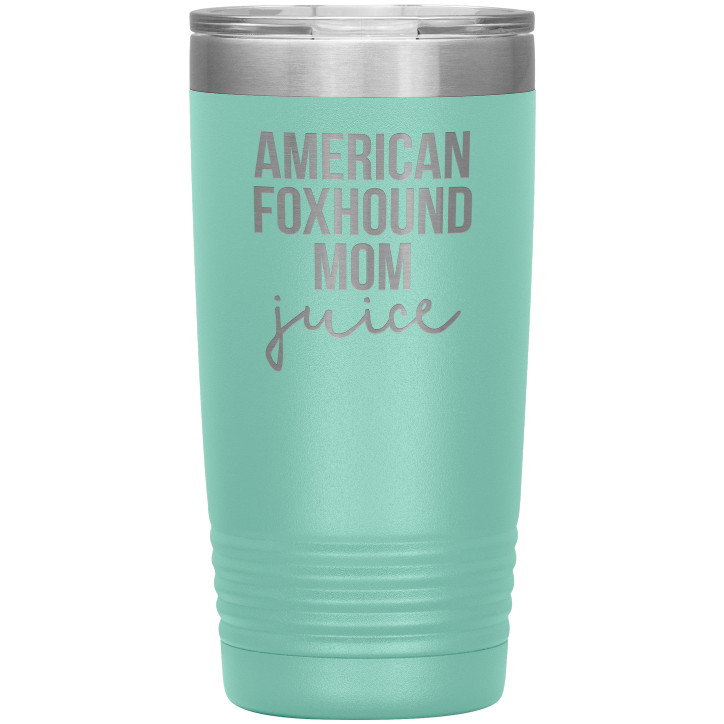 American Foxhound Mom Tumbler, Funny Travel Coffee Mug, Birthday Gifts for Men and Women