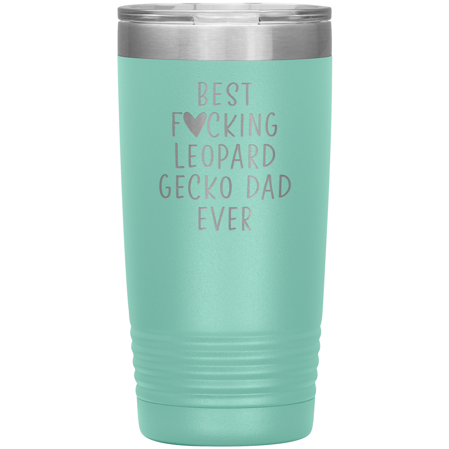 Leopard Gecko Dad Tumbler, Leopard Gecko Dad Gifts, Travel Coffee Mug, Birthday Gifts for Men and Women