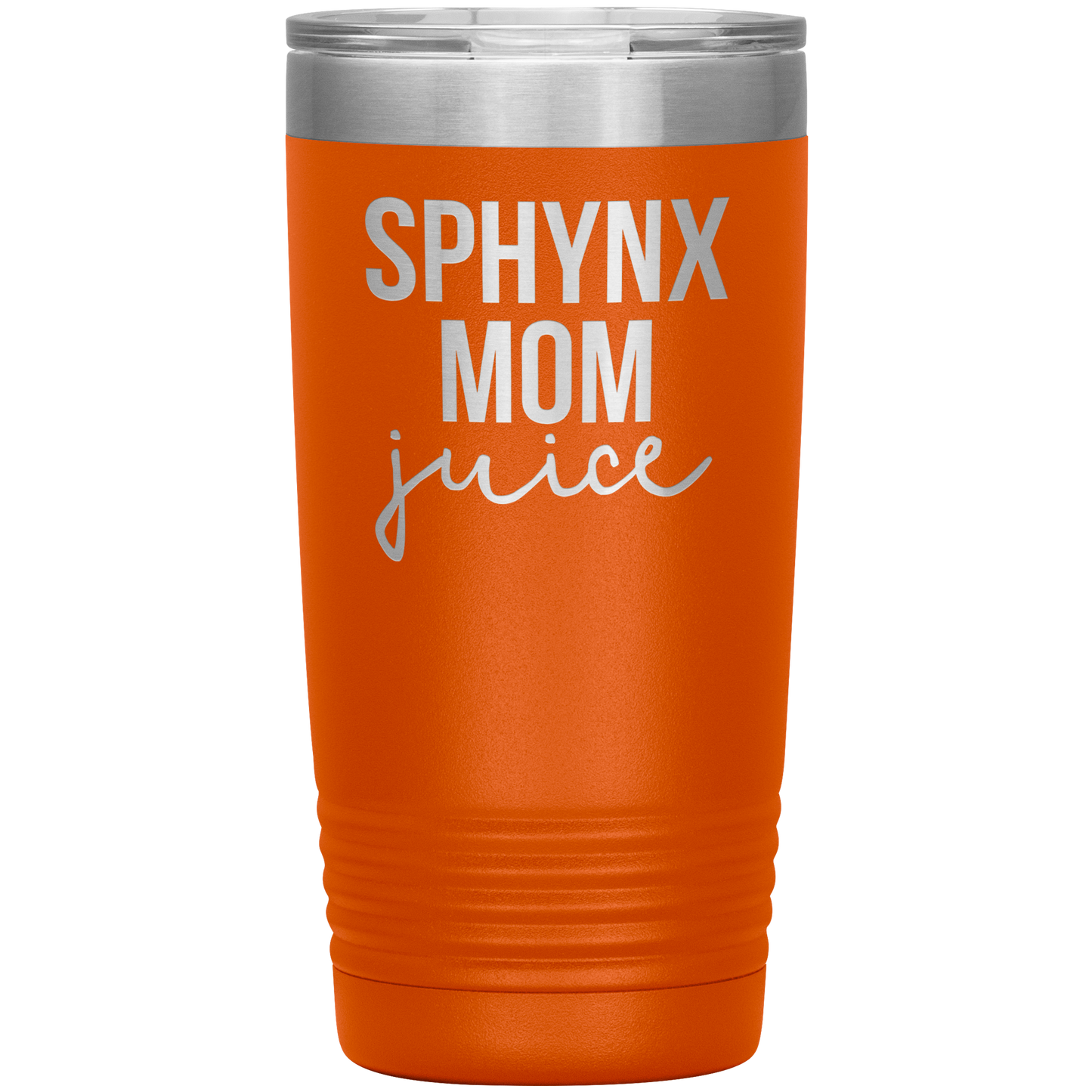 Sphynx Mom Tumbler, Sphynx Mom Gifts, Travel Coffee Mug, Cadeaux d’anniversaire pour hommes et femmes