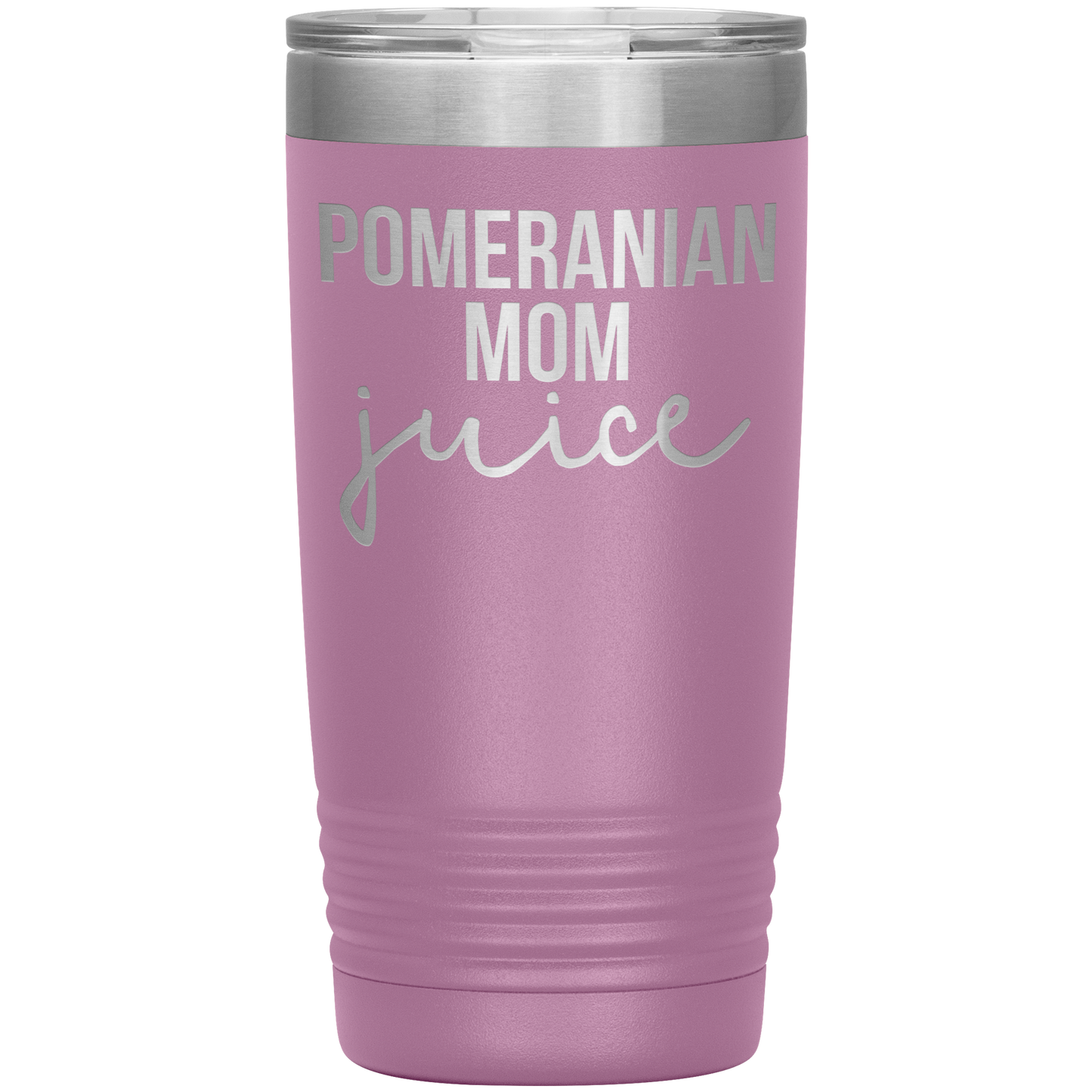 Pomeranian Mom Tumbler, Pomeranian Mom Gifts, Travel Coffee Mug, Cadeaux d’anniversaire pour hommes et femmes