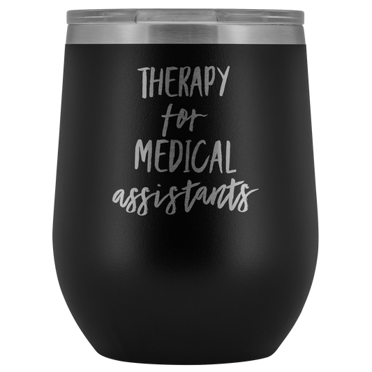 MEDICAL ASSISTANT WINE Tumbler Funny Medical Assistant Gift Medical Assistant Mamma Caffè Mug Best Friend Cup Sorella Compleanno Regali