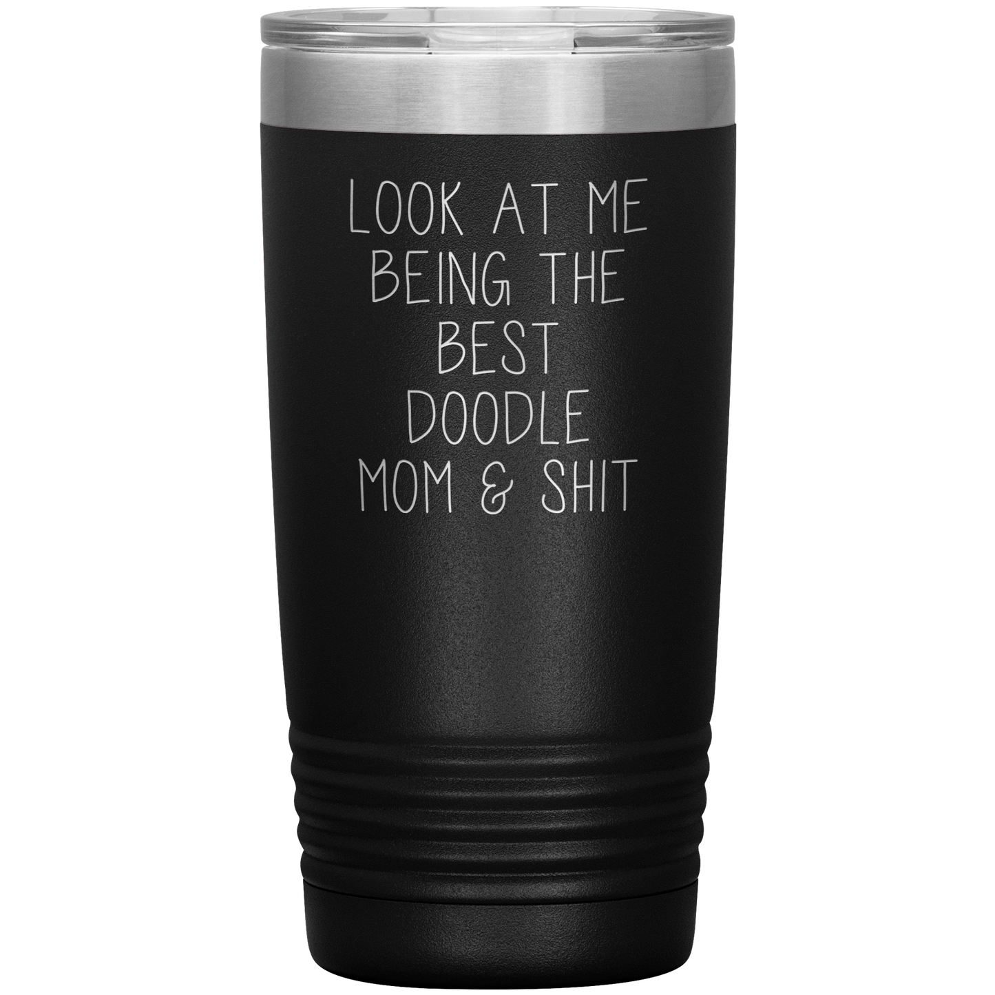 Doodle Mom Tumbler, Doodle Mom Gifts, Doodle Mom Coffee Mug, Birthday Gifts for Men and Women