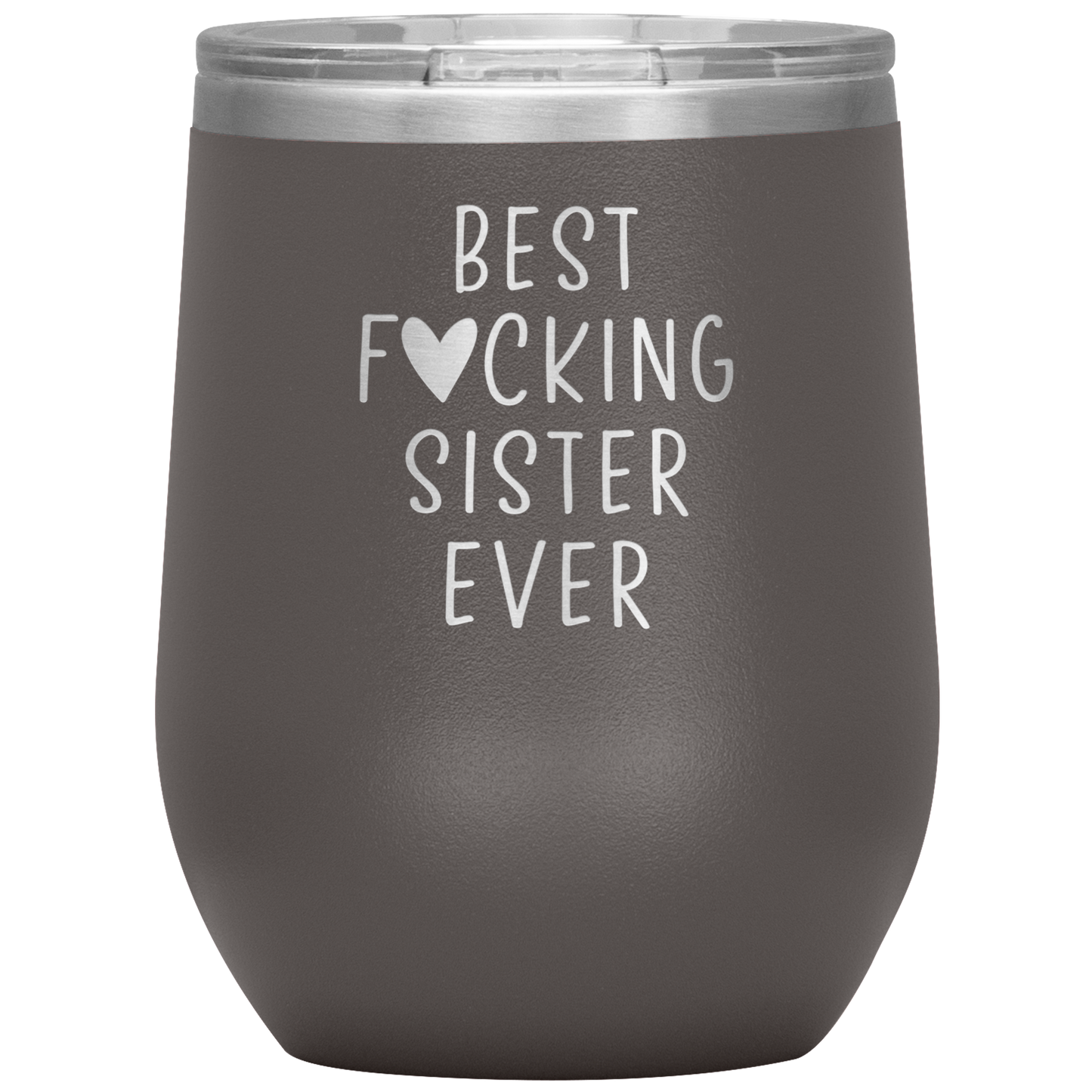 Sister Tumbler, Sister Gifts, Travel Wine Cup, Birthday Gifts for Men and Women