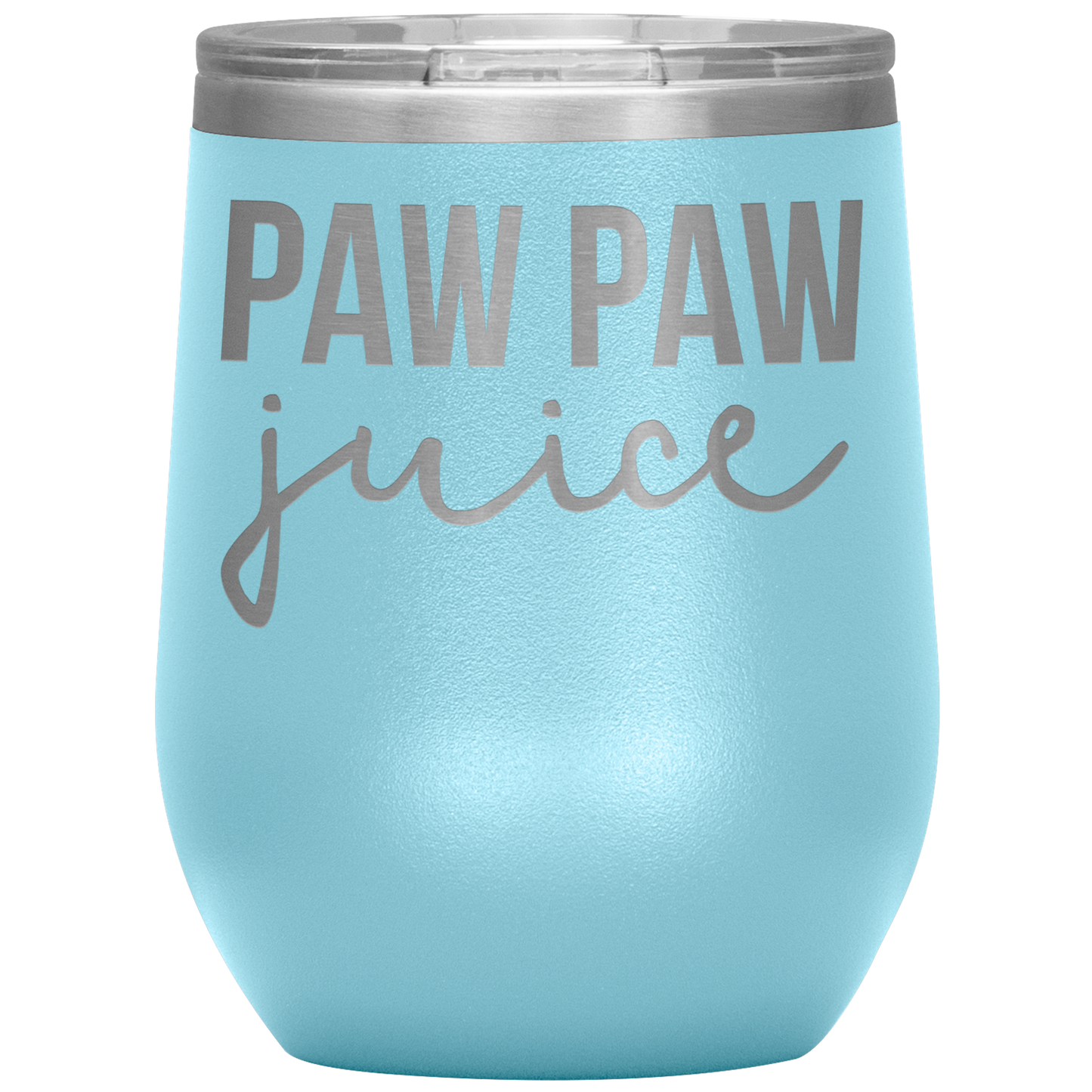 Paw Paw Wine Tumbler, Paw Paw Gifts, Travel Wine Cup, Birthday Gifts for Men and Women