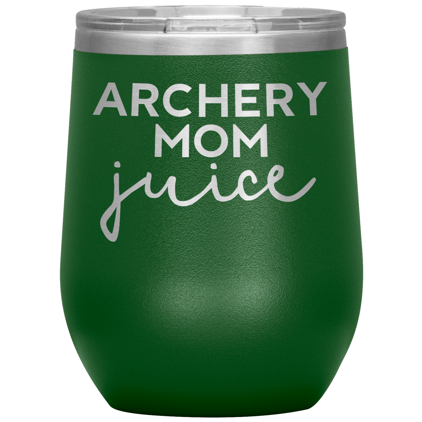 Archery Mom Wine Tumbler, Archery Mom Gifts, Archery Mom Wine Cup, Presentes de Aniversário para Homens e Mulheres