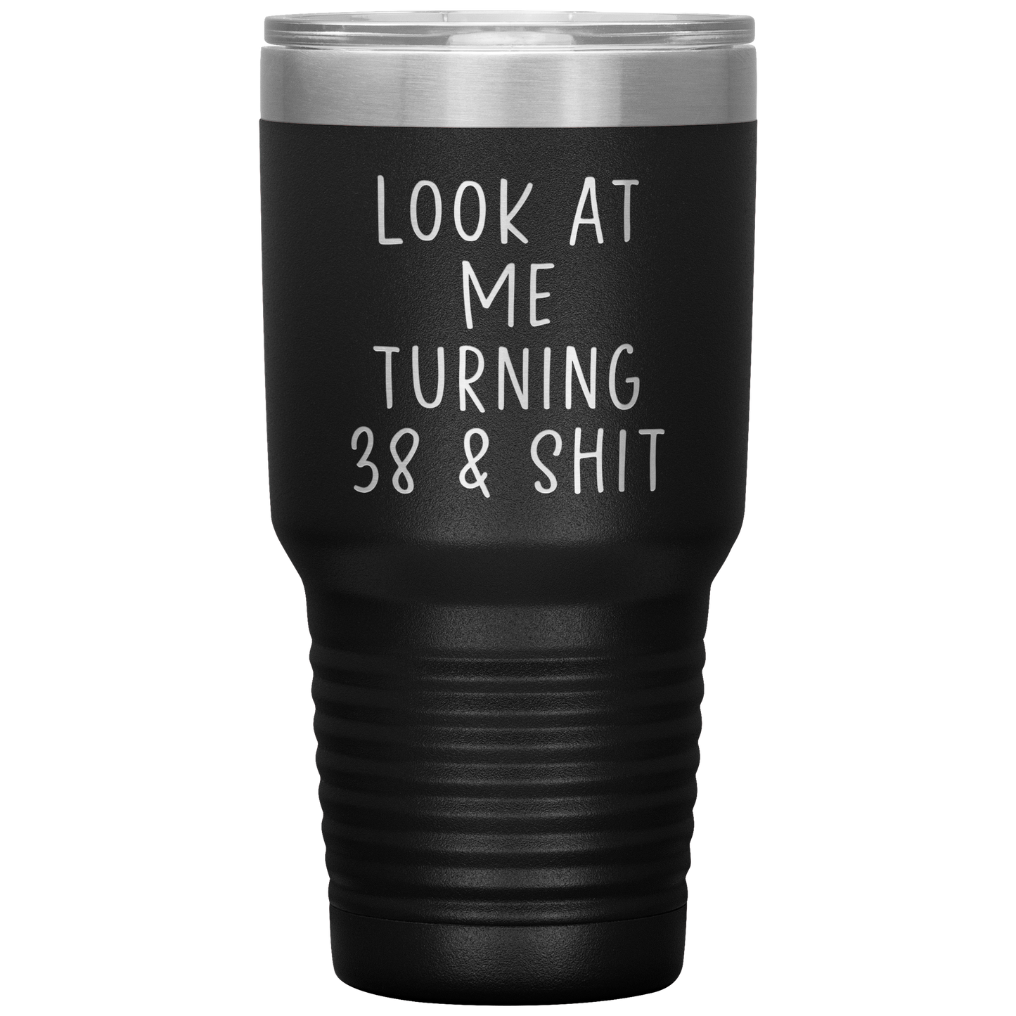 38th Birthday Tumbler, 38th Birthday Gifts, Travel Coffee Mug, Birthday Gifts for Men and Women