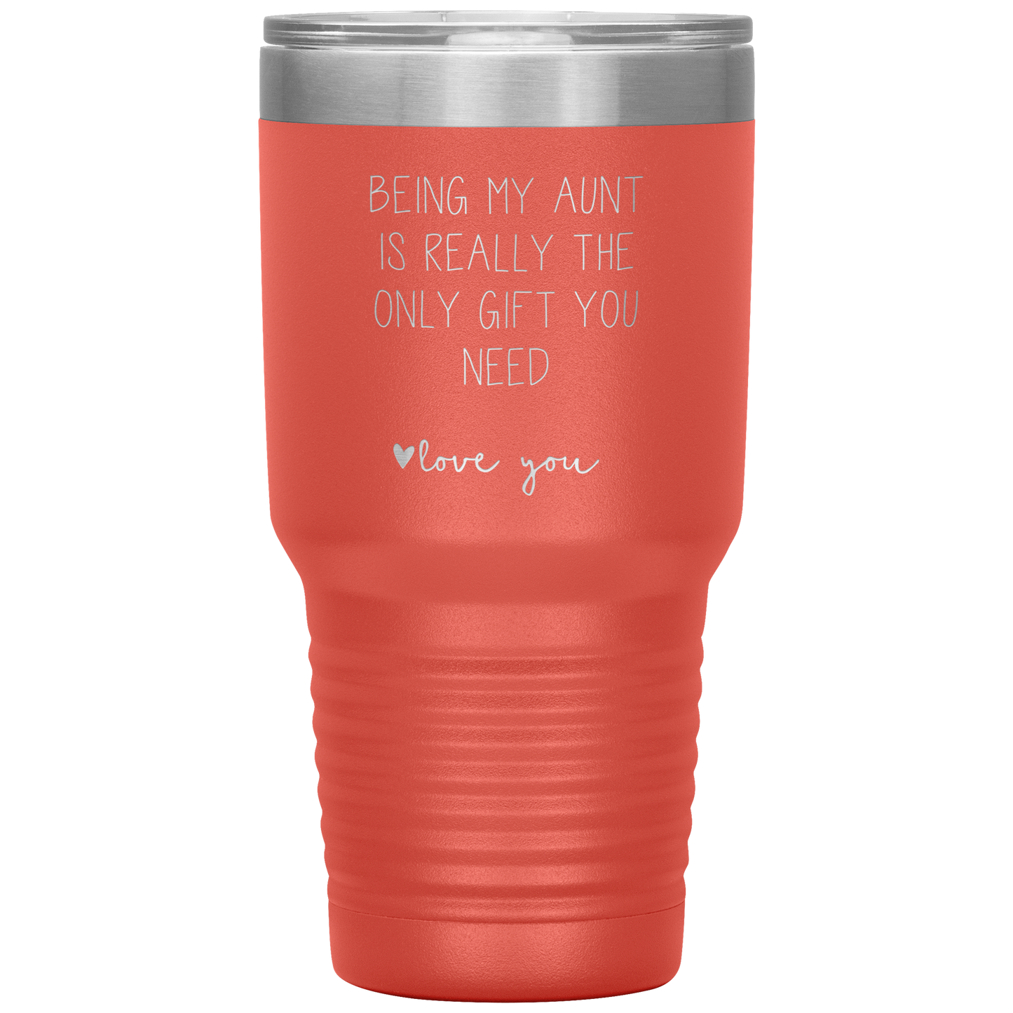 Aunt Tumbler, Aunt Gifts, Travel Coffee Mug, Birthday Gifts for Men and Women