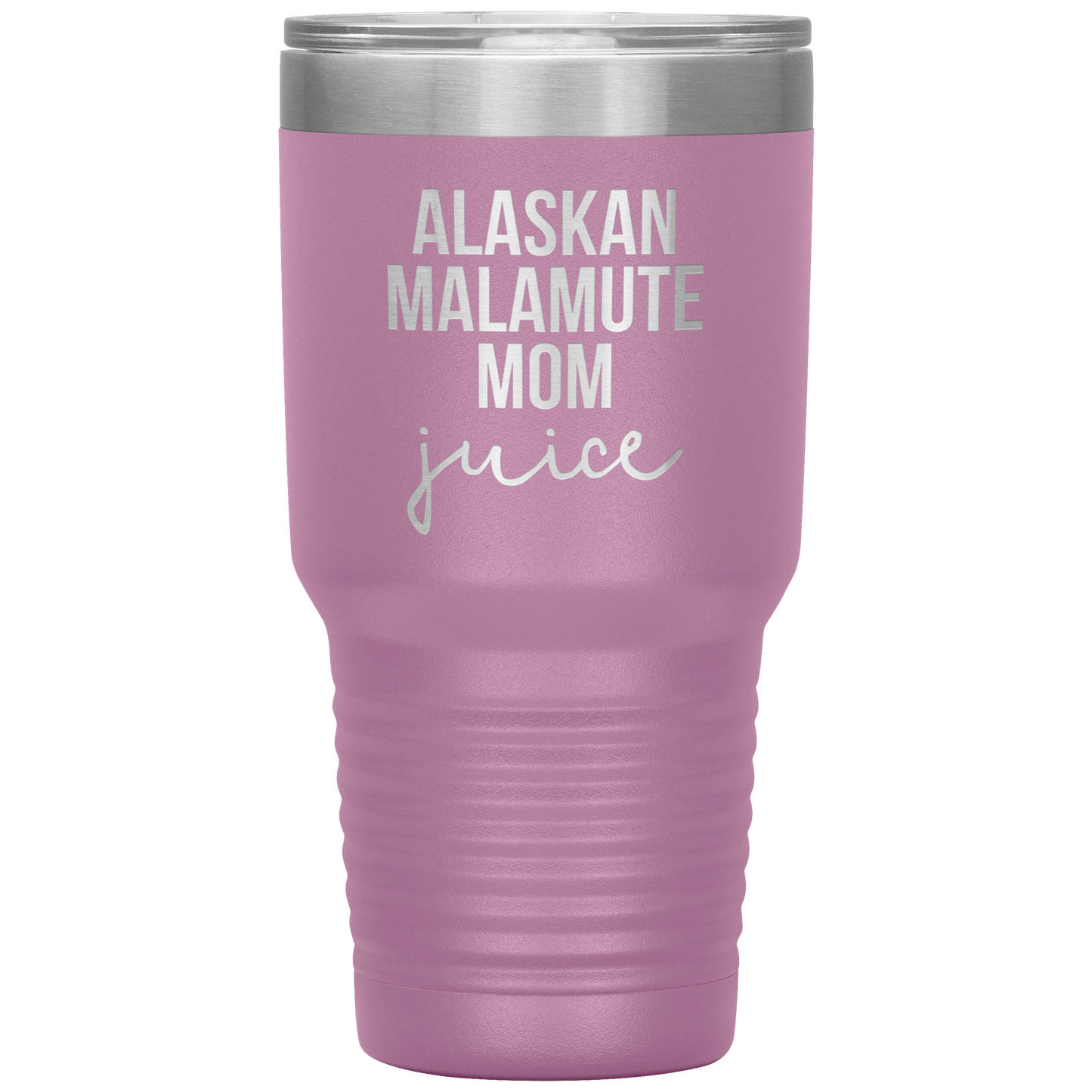 Alaskan Malamute Mom Tumbler, Funny Travel Coffee Mug, Birthday Gifts for Men and Women