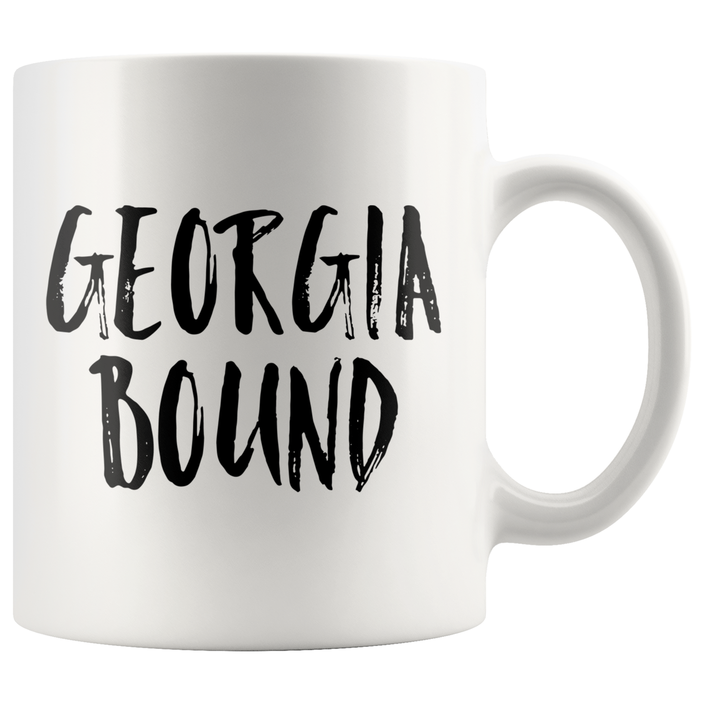 Moving to Georgia Gifts, Moving Away Coffee Mug, Two Tone Accent Cup, Birthday Gift for Men and Women