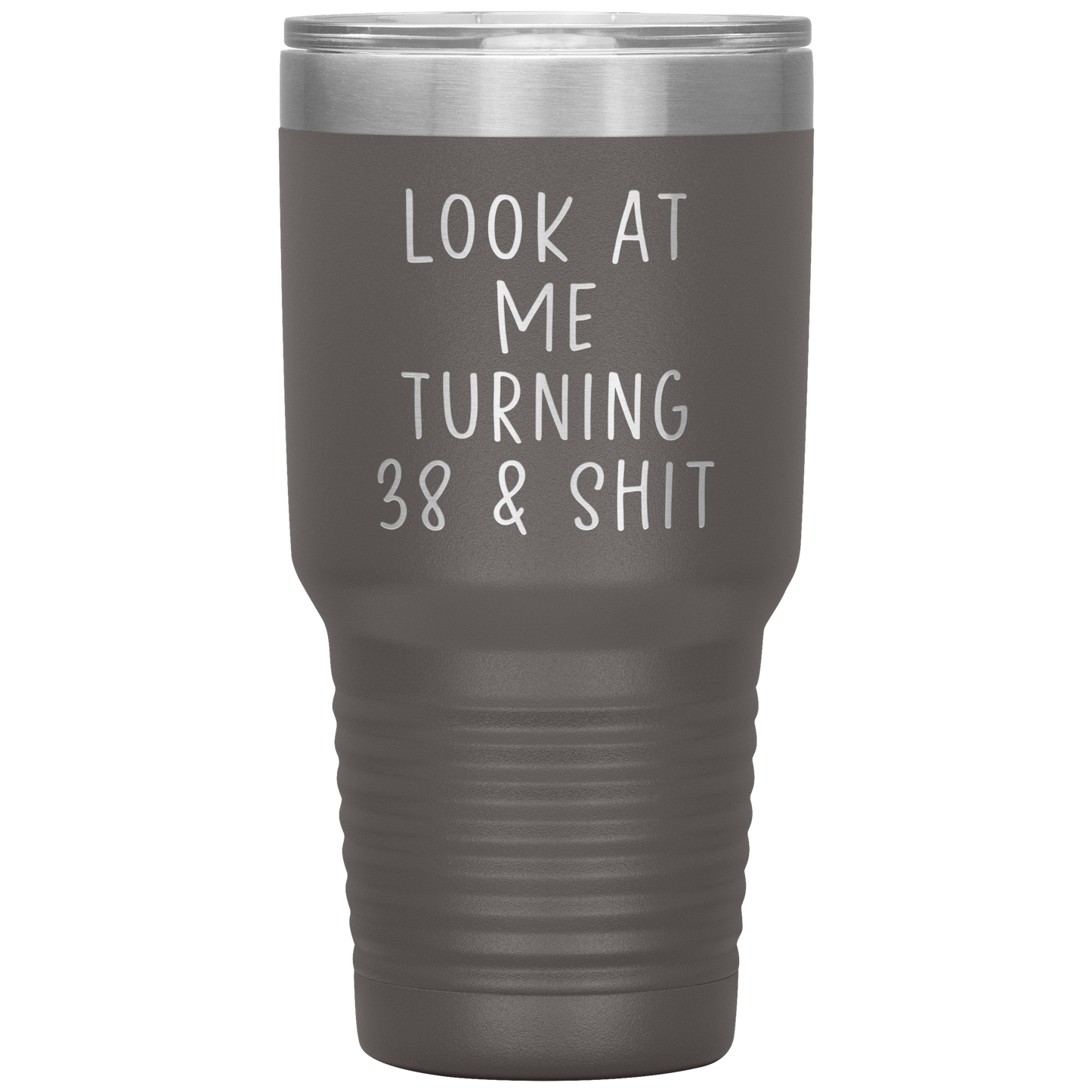 38th Birthday Tumbler, 38th Birthday Gifts, Travel Coffee Mug, Birthday Gifts for Men and Women