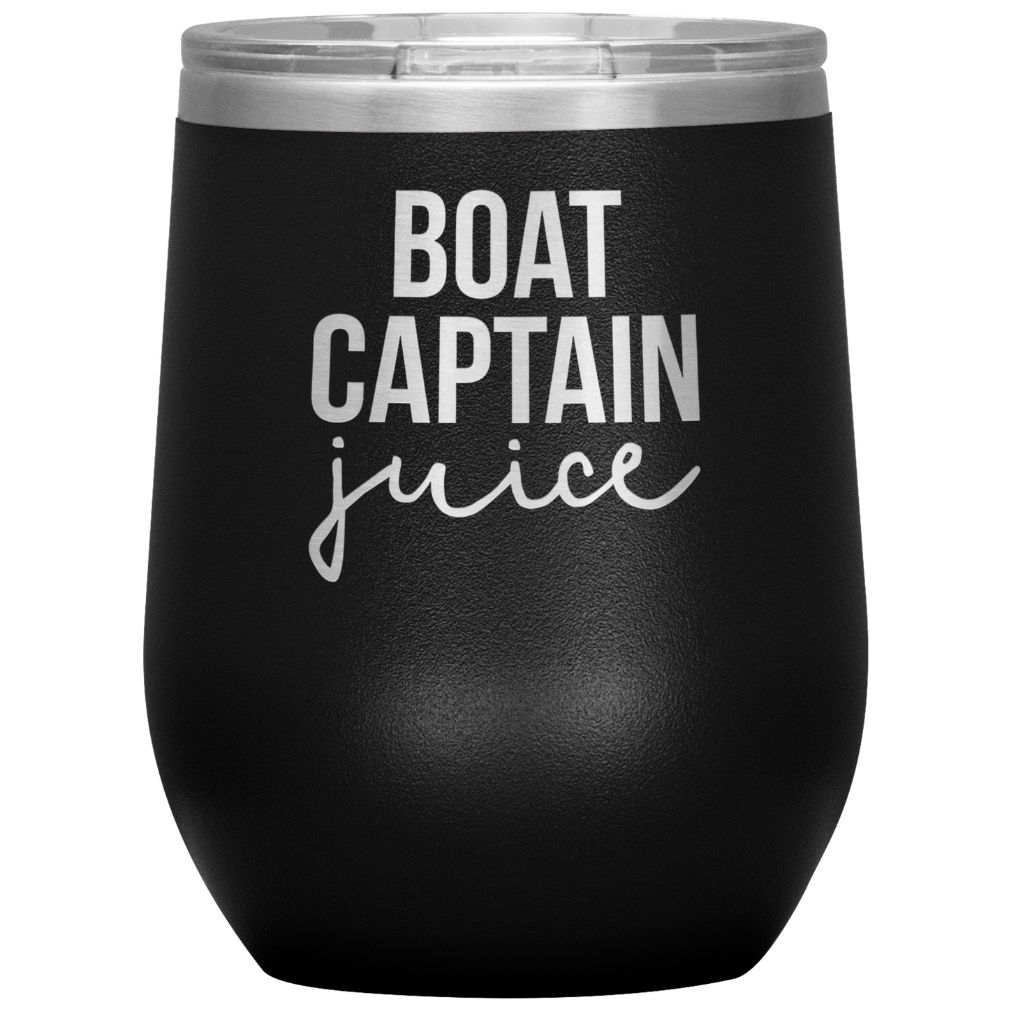 Boat Captain Wine Tumbler, Boat Captain Gifts, Travel Wine Cup, Birthday Gifts for Men and Women