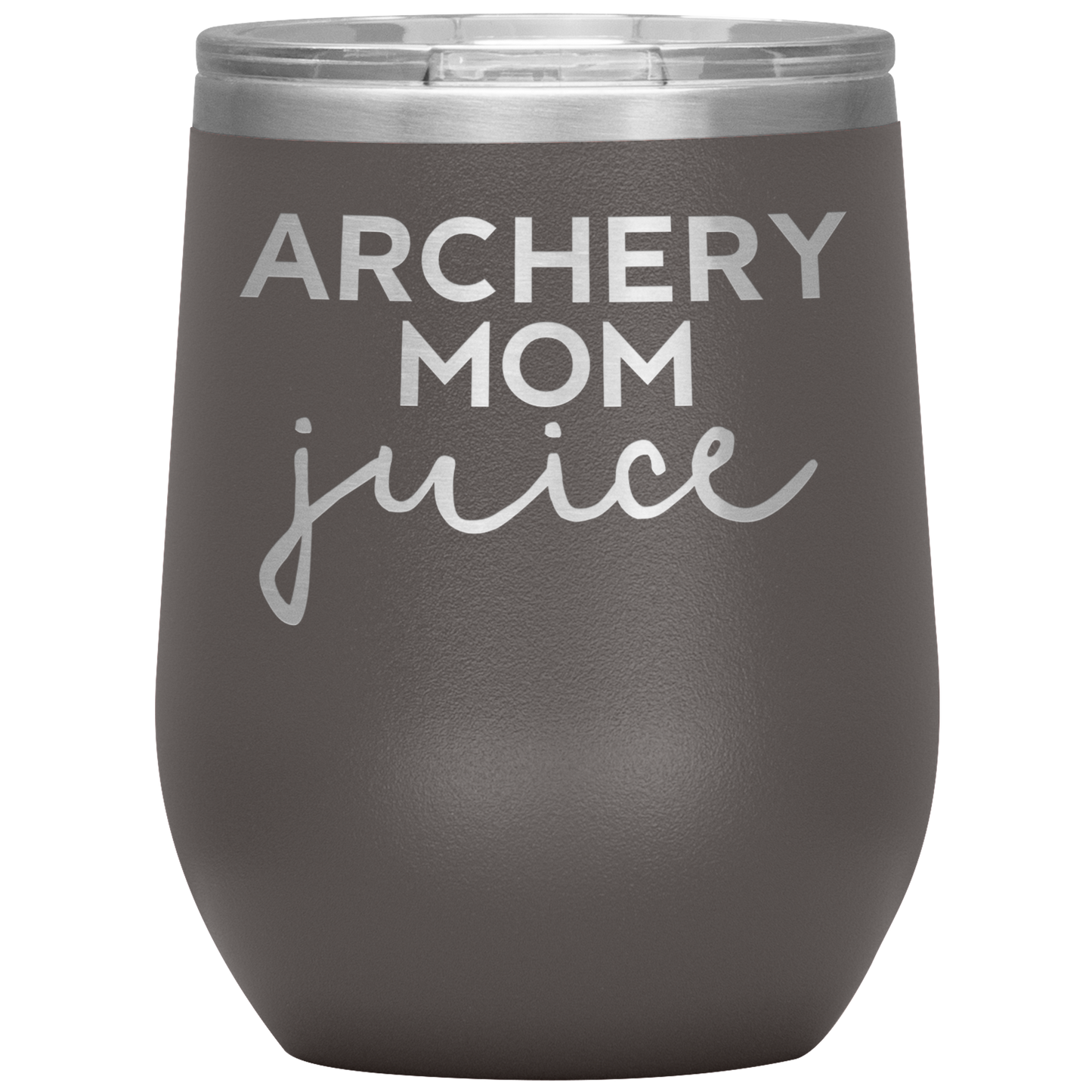 Archery Mom Wine Tumbler, Archery Mom Gifts, Archery Mom Wine Cup, Presentes de Aniversário para Homens e Mulheres