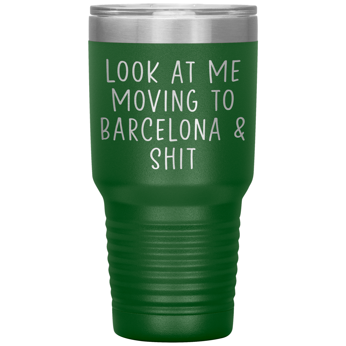 Moving to Barcelona Spain Tumbler, Funny Travel Coffee Mug, Birthday Gifts for Men and Women