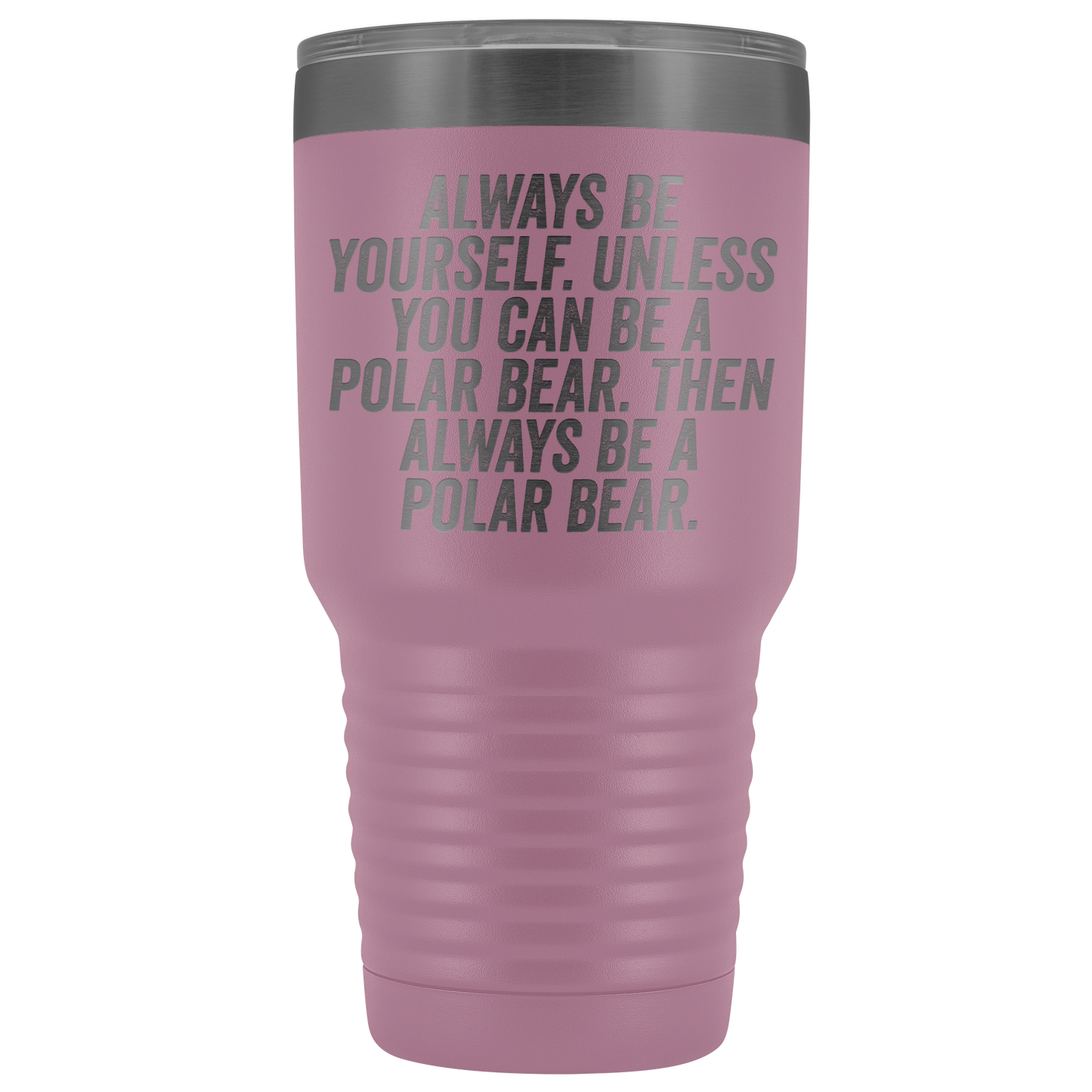 Tumbler Polar Bear Dons Polar Bear, Mug de l'ours polaire