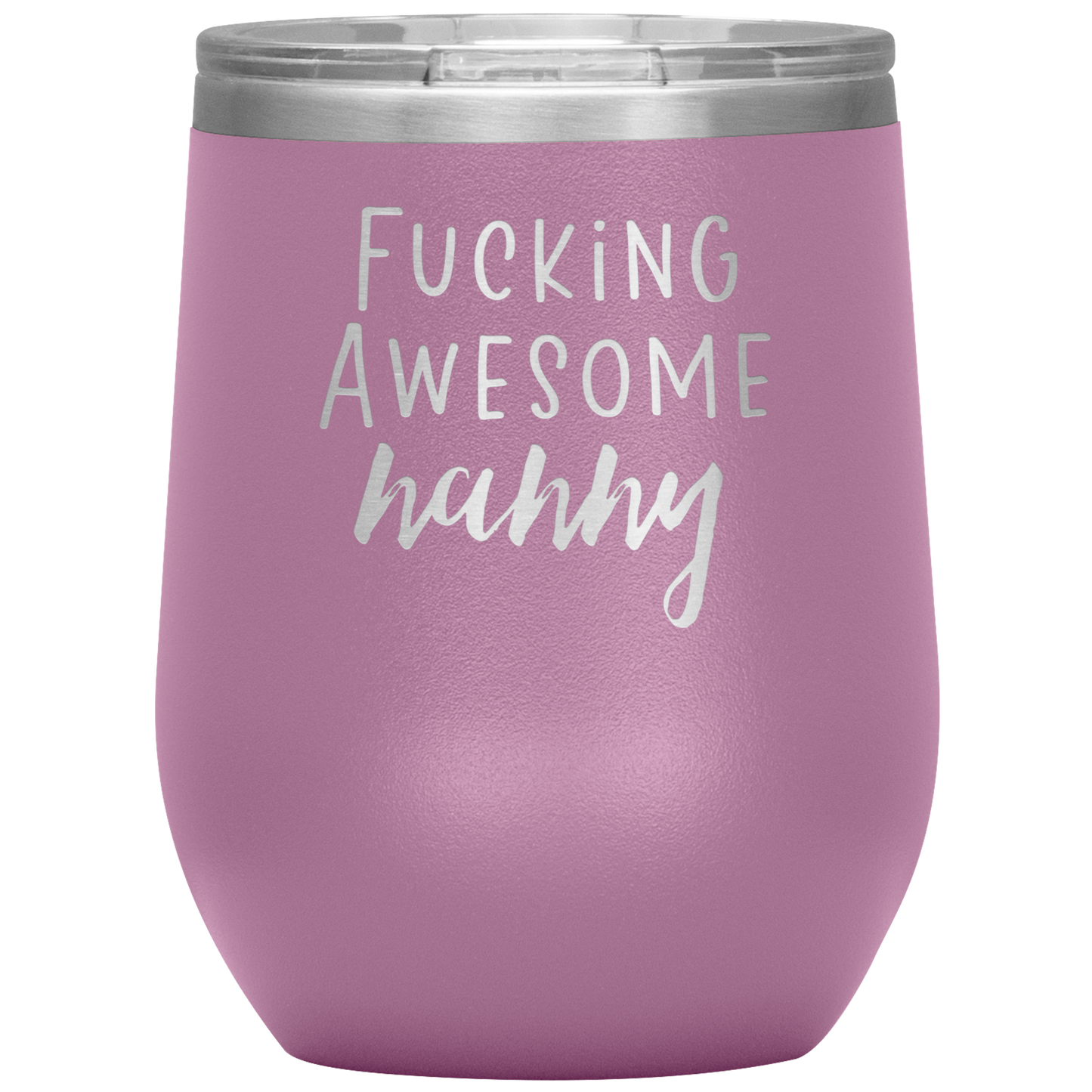 Nanny Wine Tumbler, Nanny Gifts, Travel Wine Cup, Birthday Gifts for Men and Women