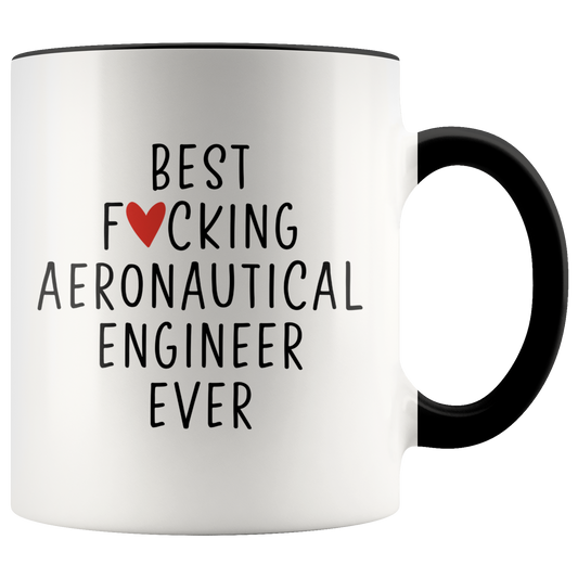 Aeronautical engineer Gifts, Coffee Mug, Two Tone Accent Cup, Birthday Gift for Men and Women